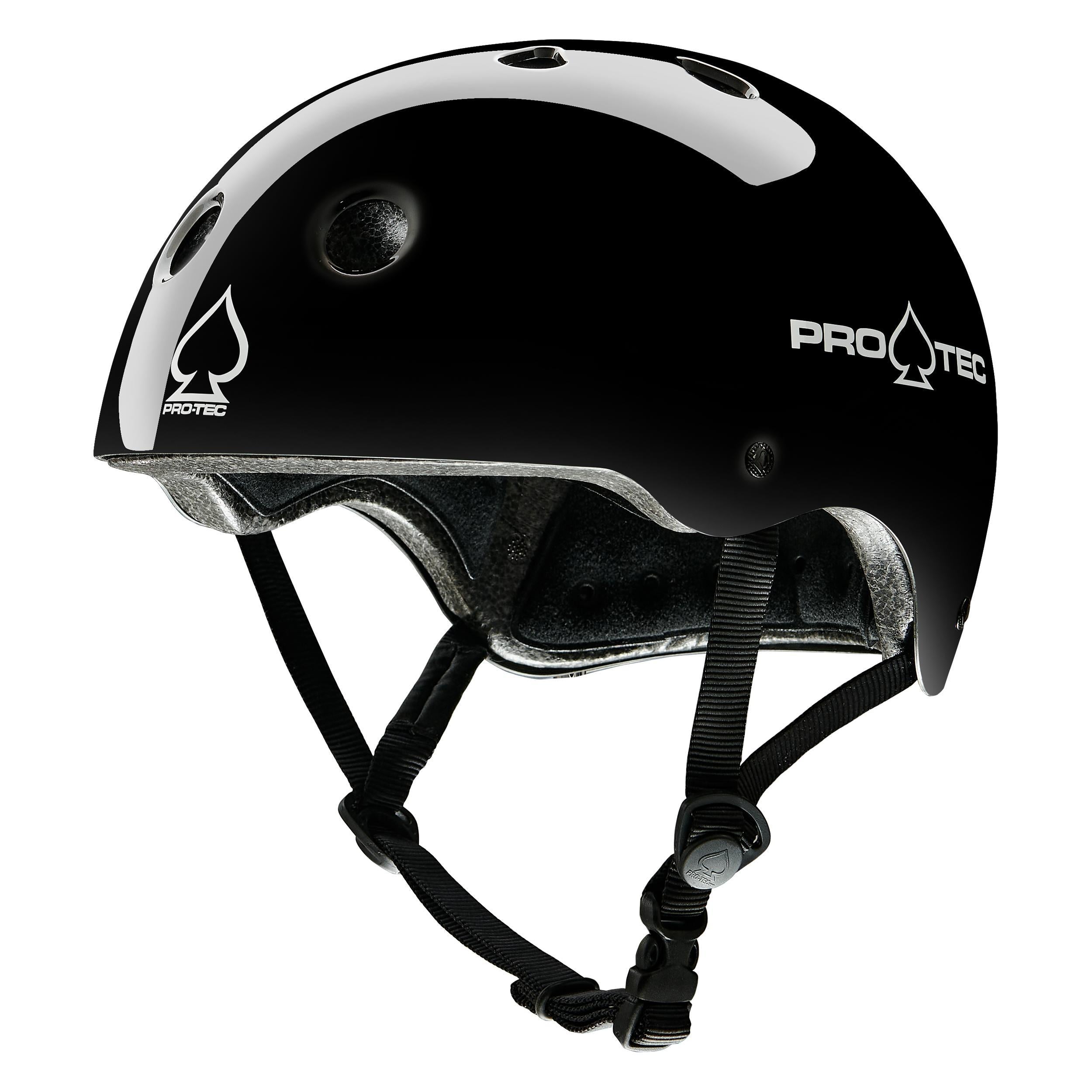 pro-tec-classic-certified-casque-skate-noir-brillant image 3