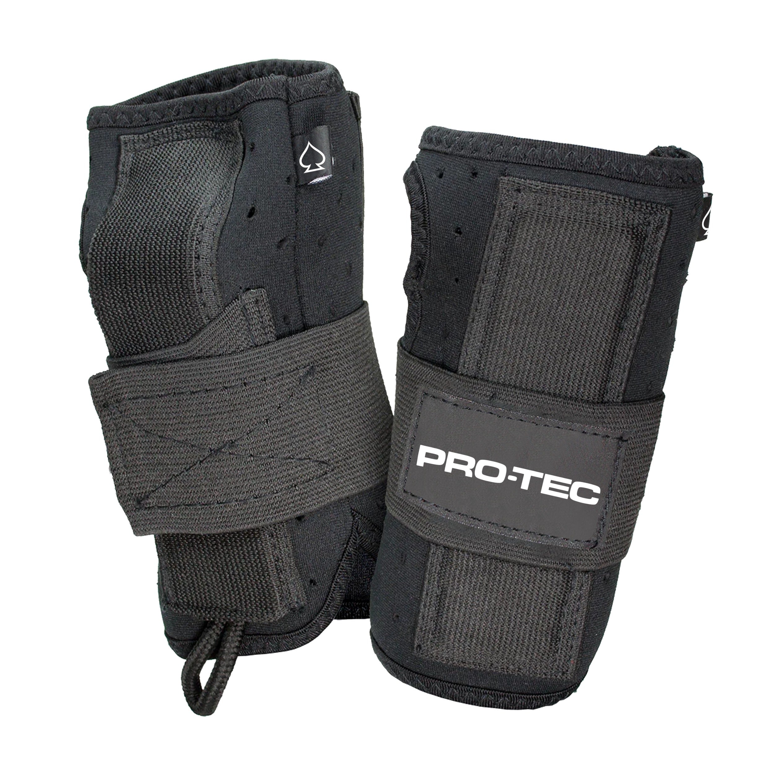 pro-tec-undercover-snow-wrist-guards-black-prot-ge-poignets image 1