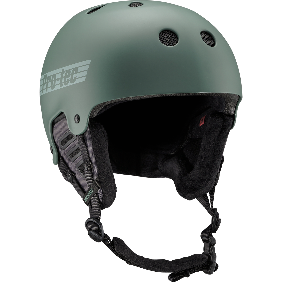 pro-tec-old-school-snow-avec-mips-casque-vert-mat-veridian image 1