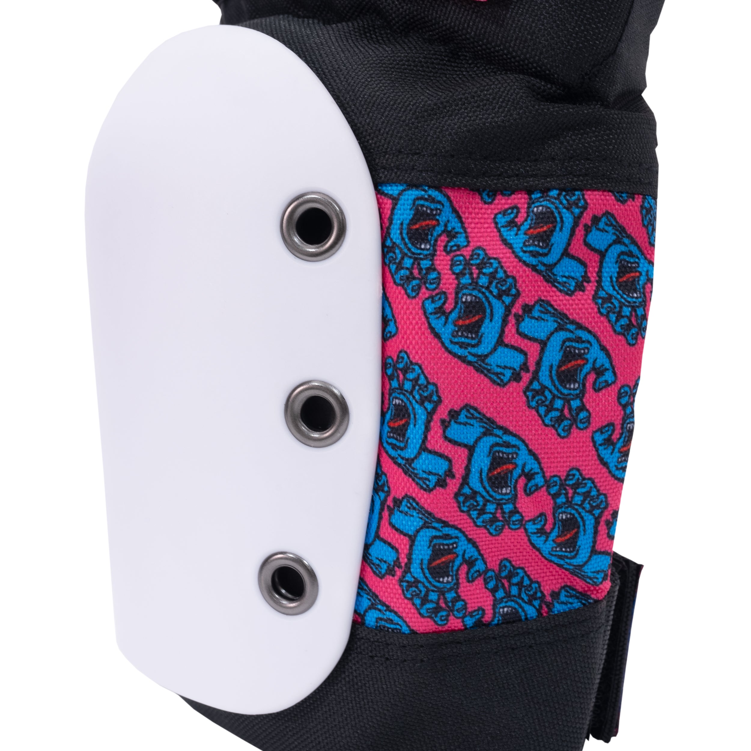 pro-tec-street-gear-3-pack-pad-set-dition-santa-cruz-screaming-hand image 6