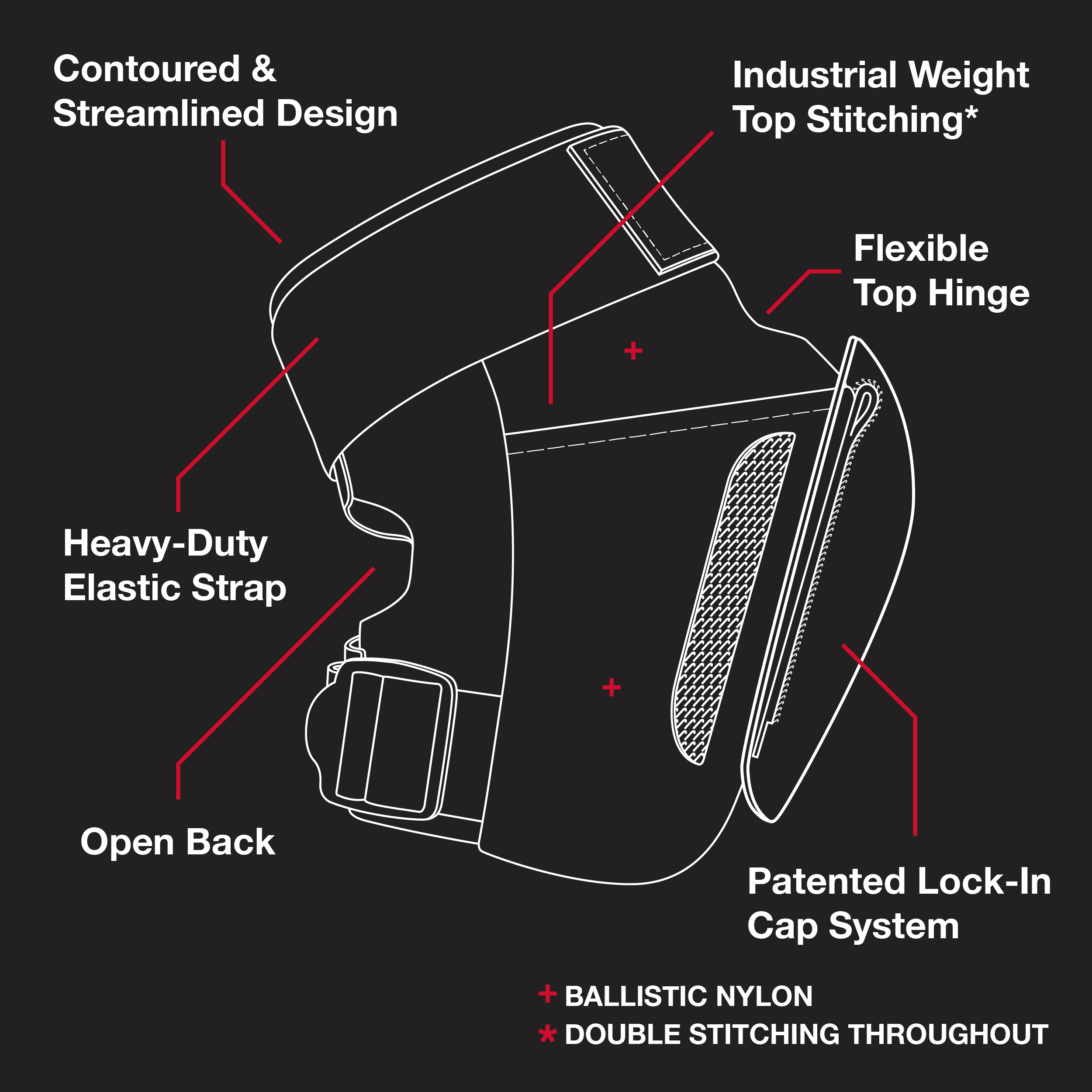 pro-tec-vert-knee-pads-black-genouill-res-skate-vert-park image 7
