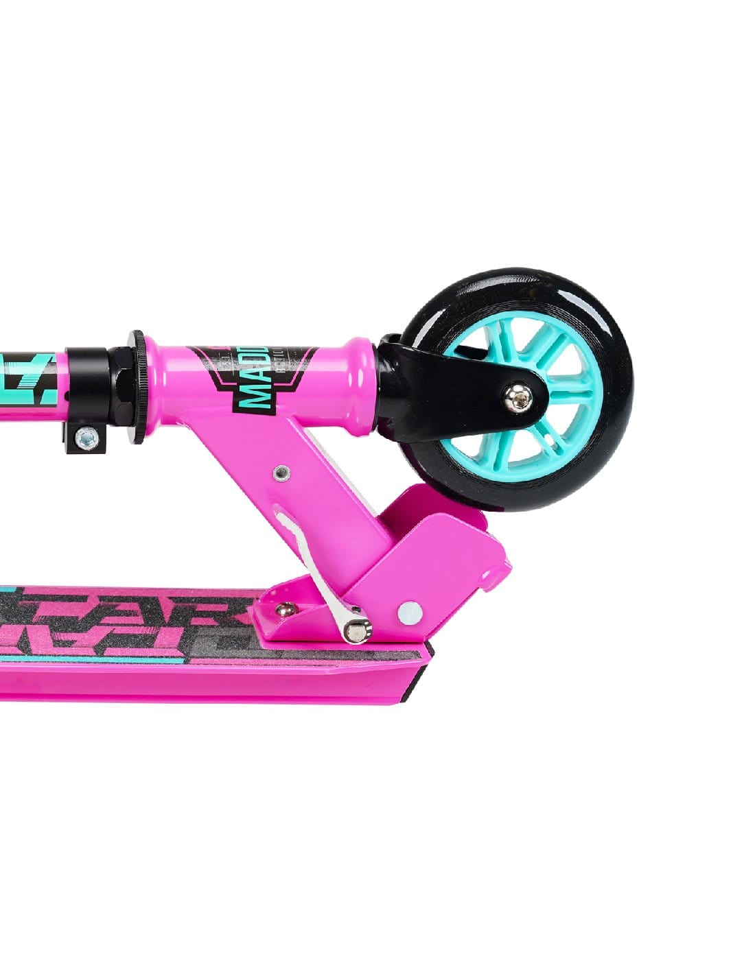 madd-gear-carve-100-trottinette-pliable-pink-teal image 2