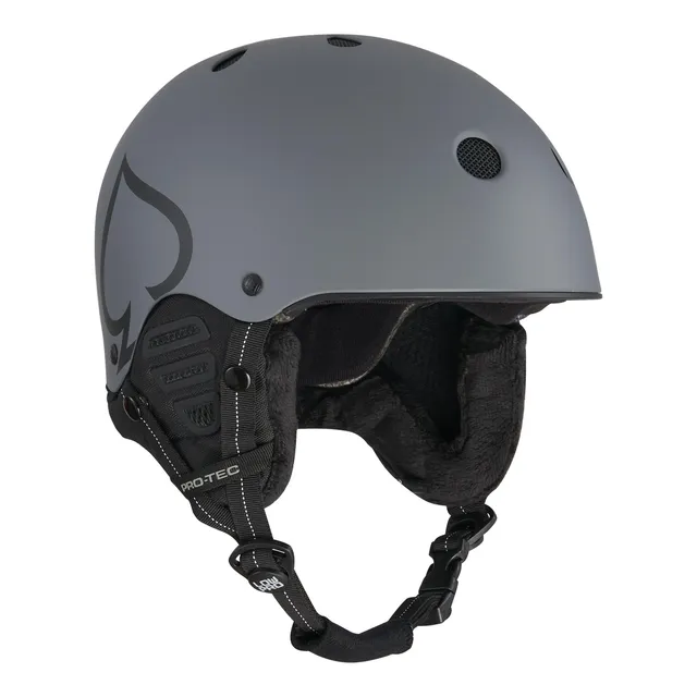 pro-tec-low-pro-snow-casque-certifi-gris-mat image 1