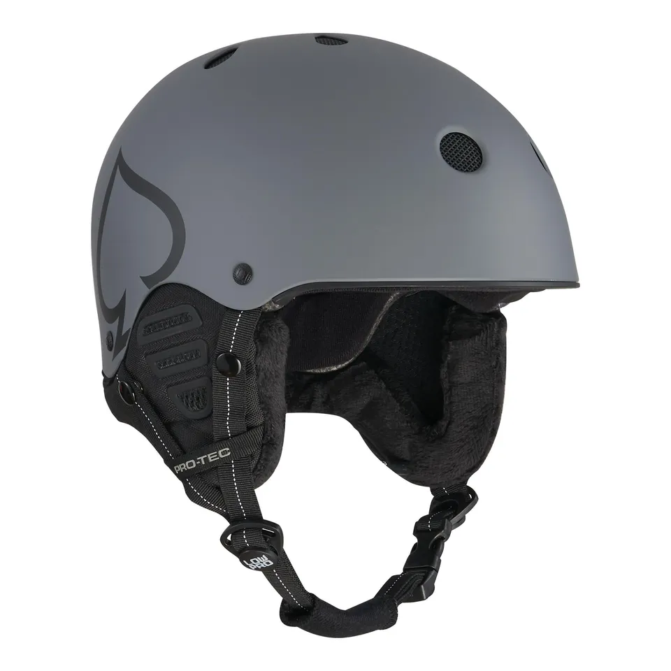 pro-tec-low-pro-snow-casque-certifi-gris-mat image 1