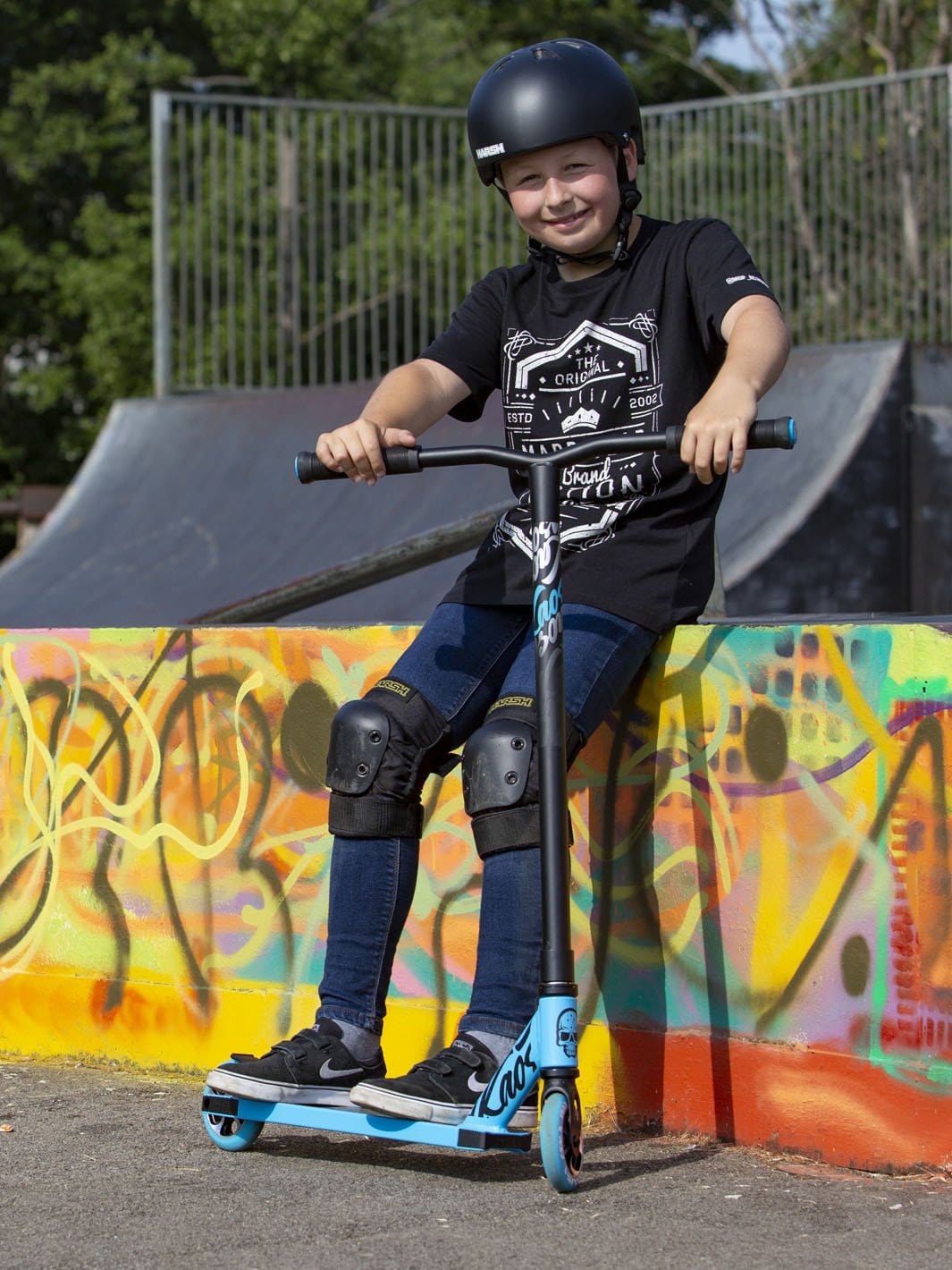 madd-gear-carve-pro-trottinette-freestyle-black-red image 3
