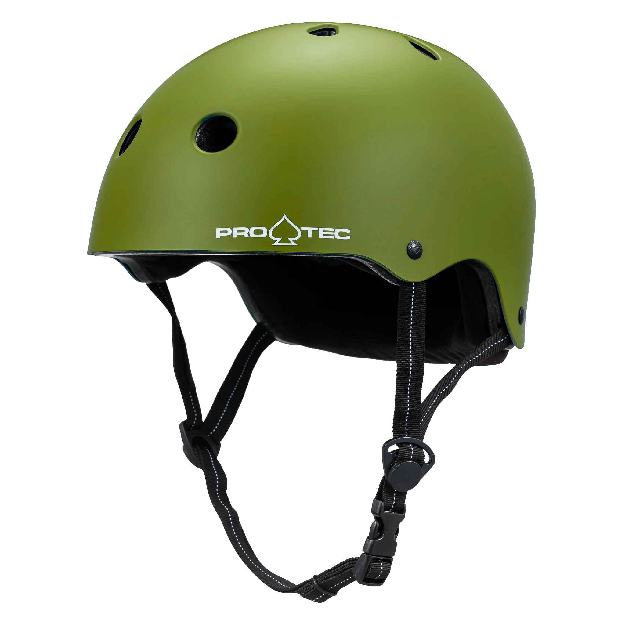 pro-tec-low-pro-casque-certifi-vert-arm-e-mat image 3