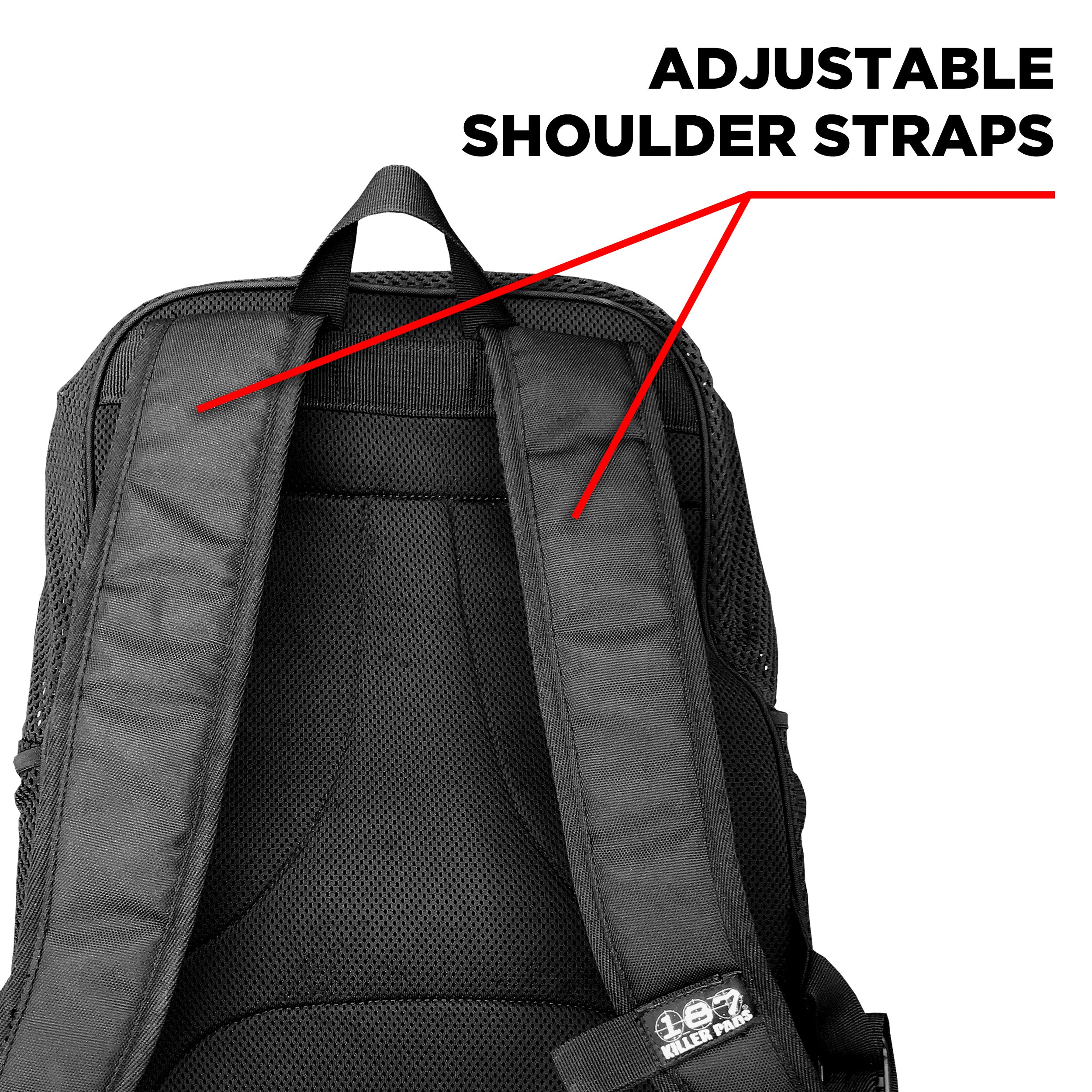 187-killer-pads-mesh-backpack-sac-dos-skate-respirant image 5