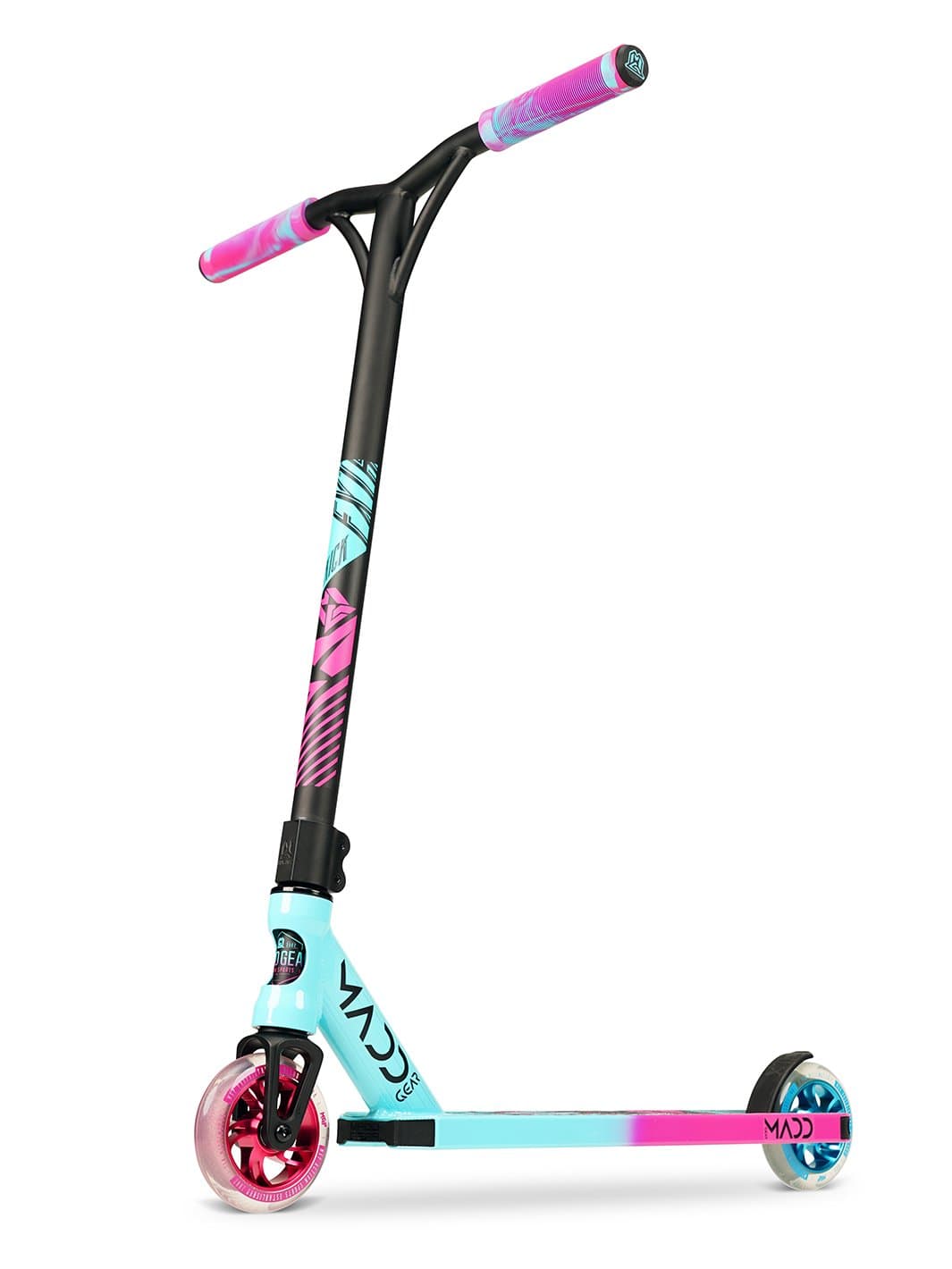 madd-gear-kick-extreme-trottinette-freestyle-teal-pink image 8