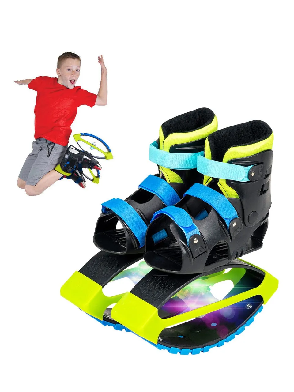 madd-gear-light-up-boost-boots-blue-lime image 1