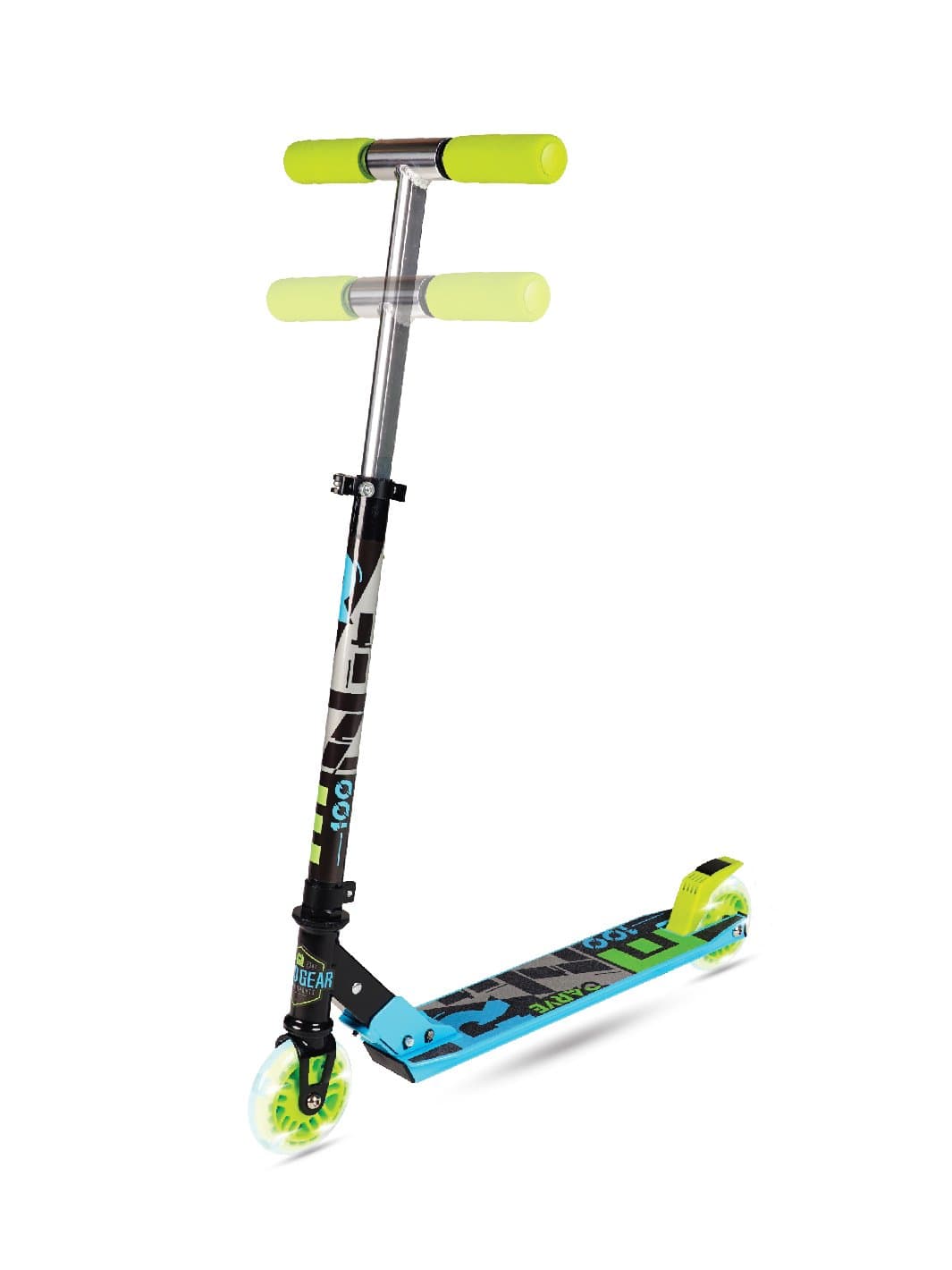 madd-gear-rize-100-trottinette-pliable-lumineuse-blue-green image 5