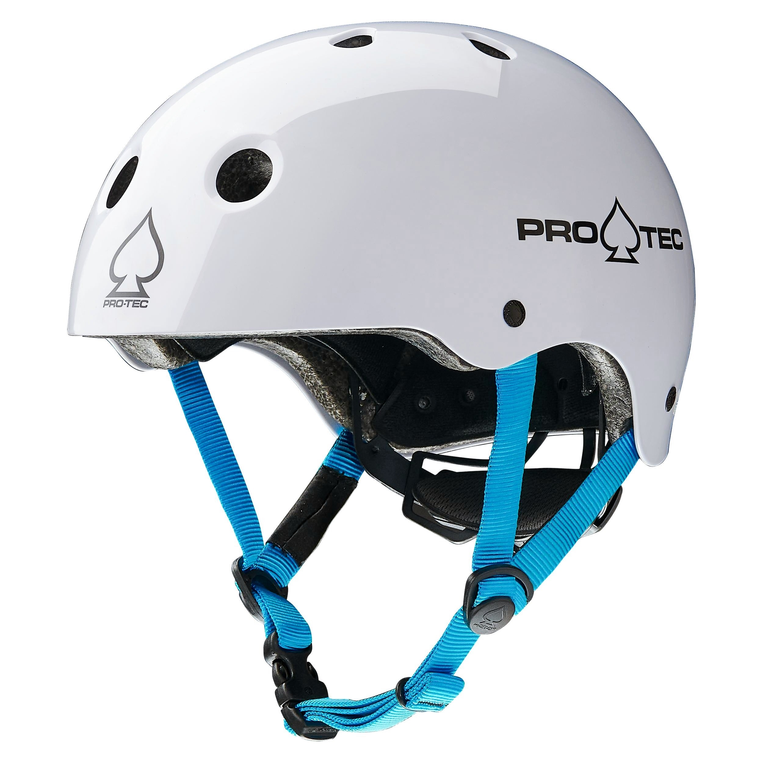 pro-tec-jr-classic-fit-certified-casque-junior-blanc-brillant image 3