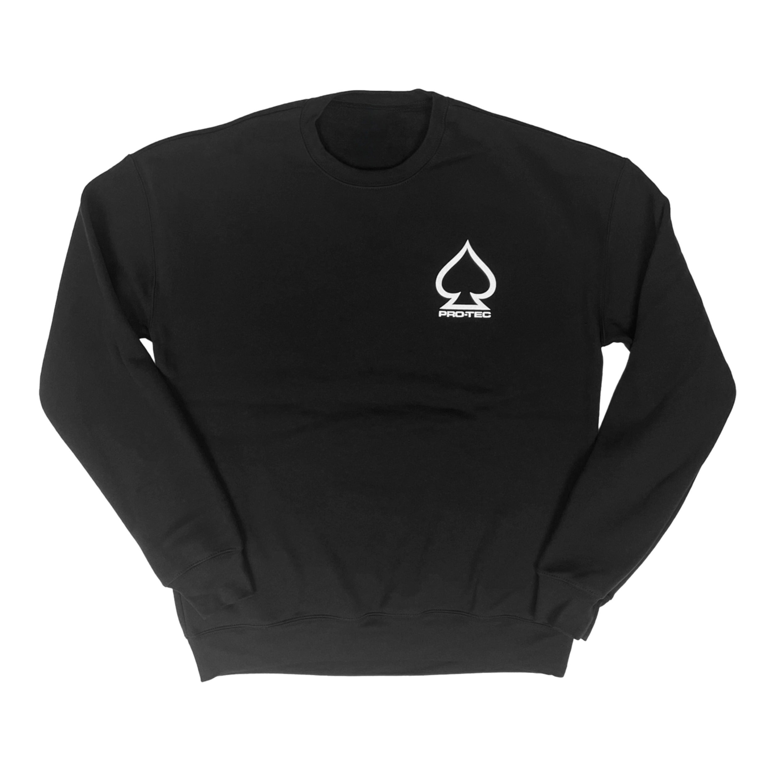 pro-tec-spade-doom-card-sweatshirt-noir-unisexe image 2