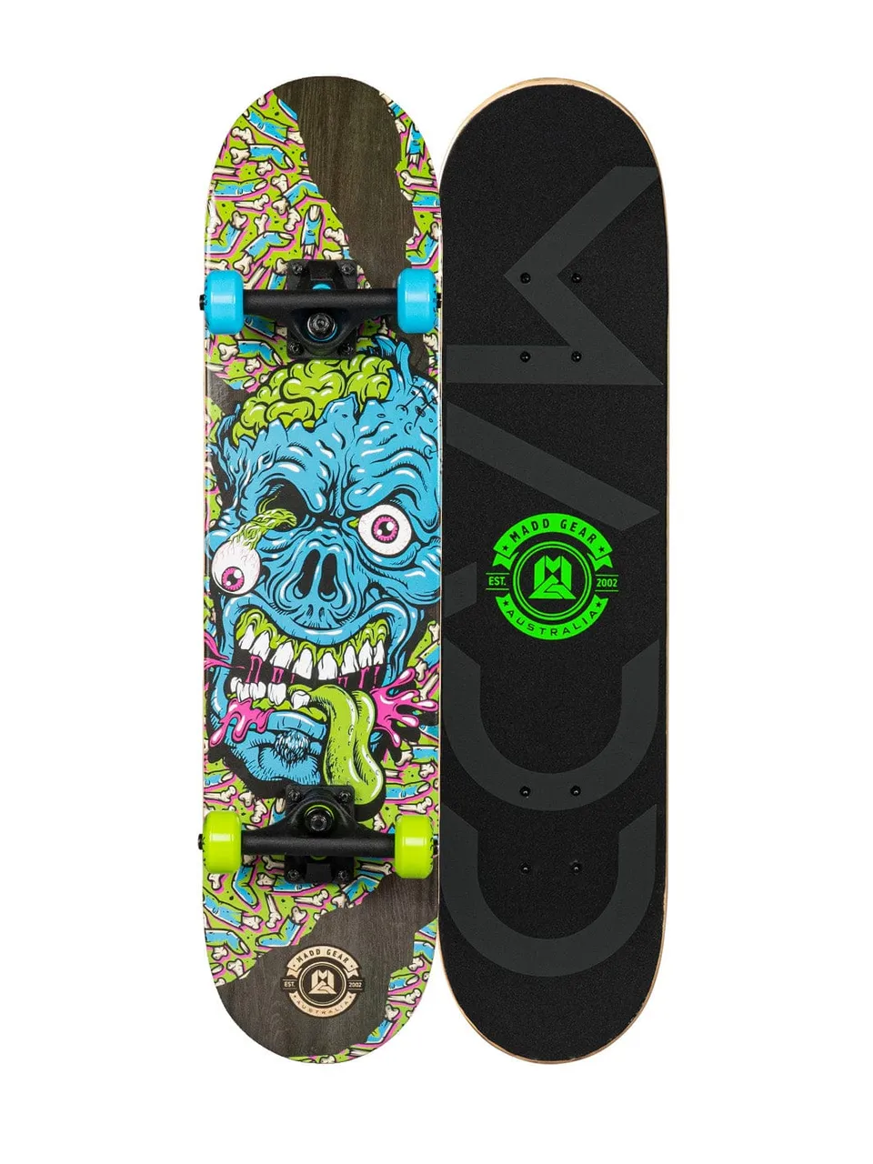 madd-gear-31-ltr-complete-skateboard-munch image 1