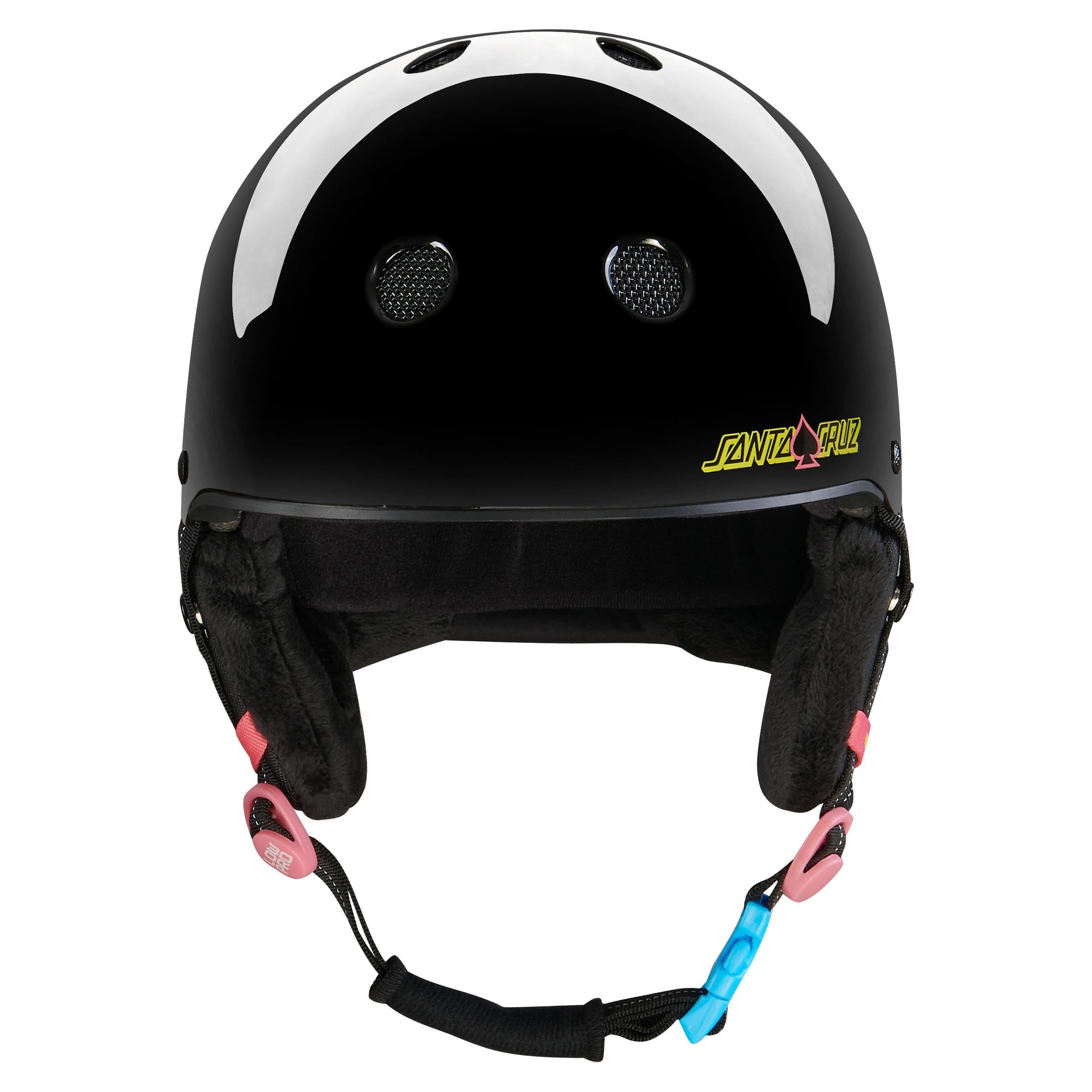 pro-tec-low-pro-snow-certified-casque-santa-cruz-gloss-black image 4