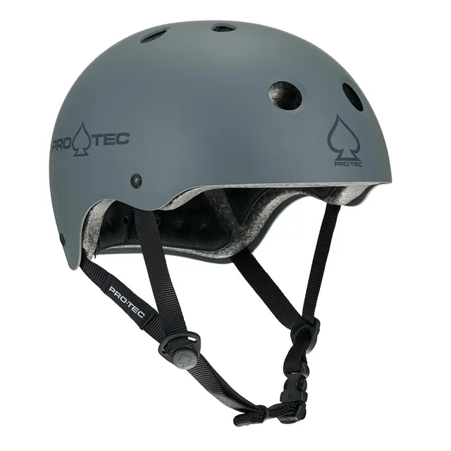 pro-tec-classic-certified-casque-skate-matte-gray image 1