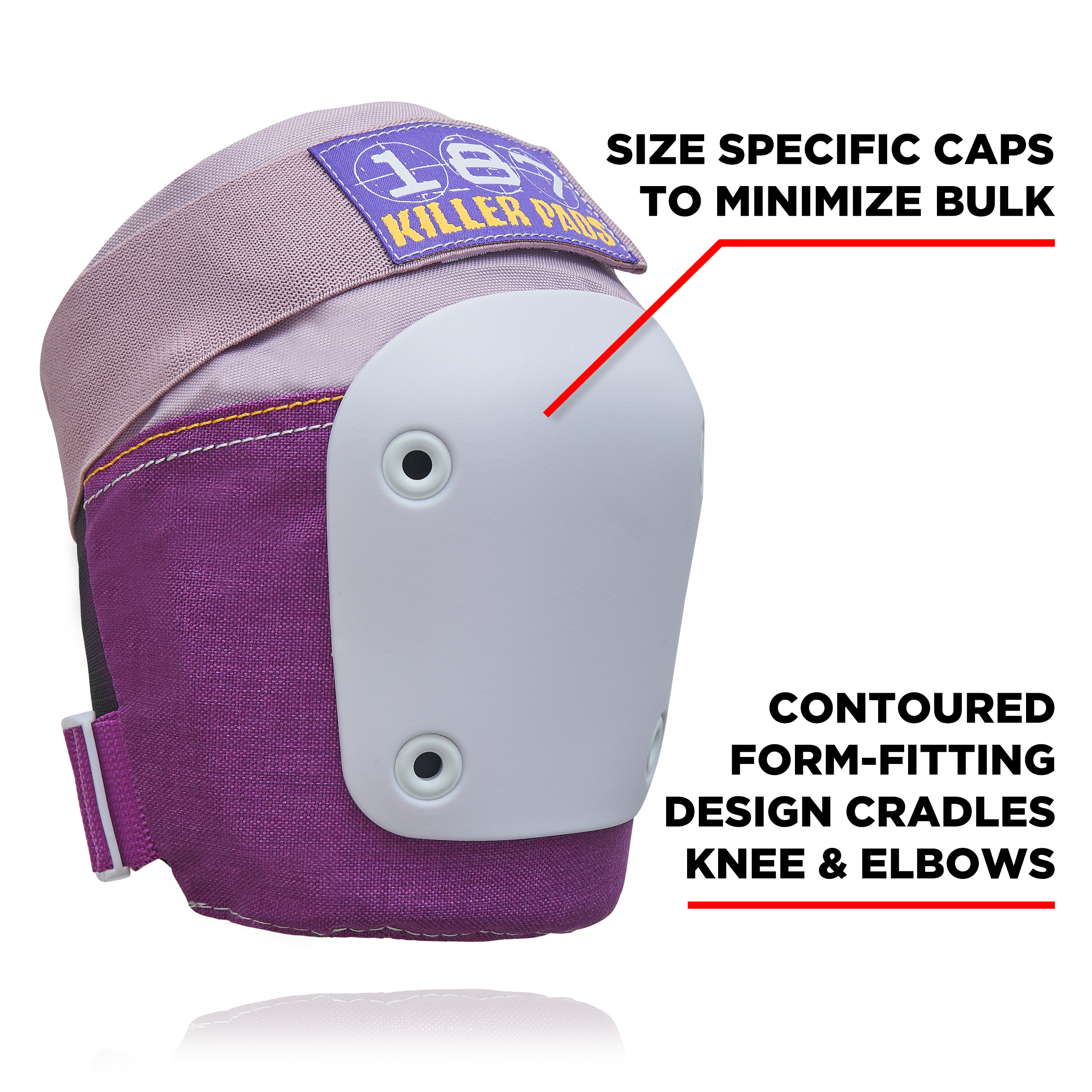 187-killer-pads-kids-six-pack-junior-purple image 2