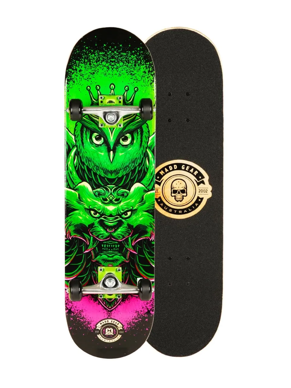 madd-gear-31-kickflip-spec-skateboard-bubo image 1
