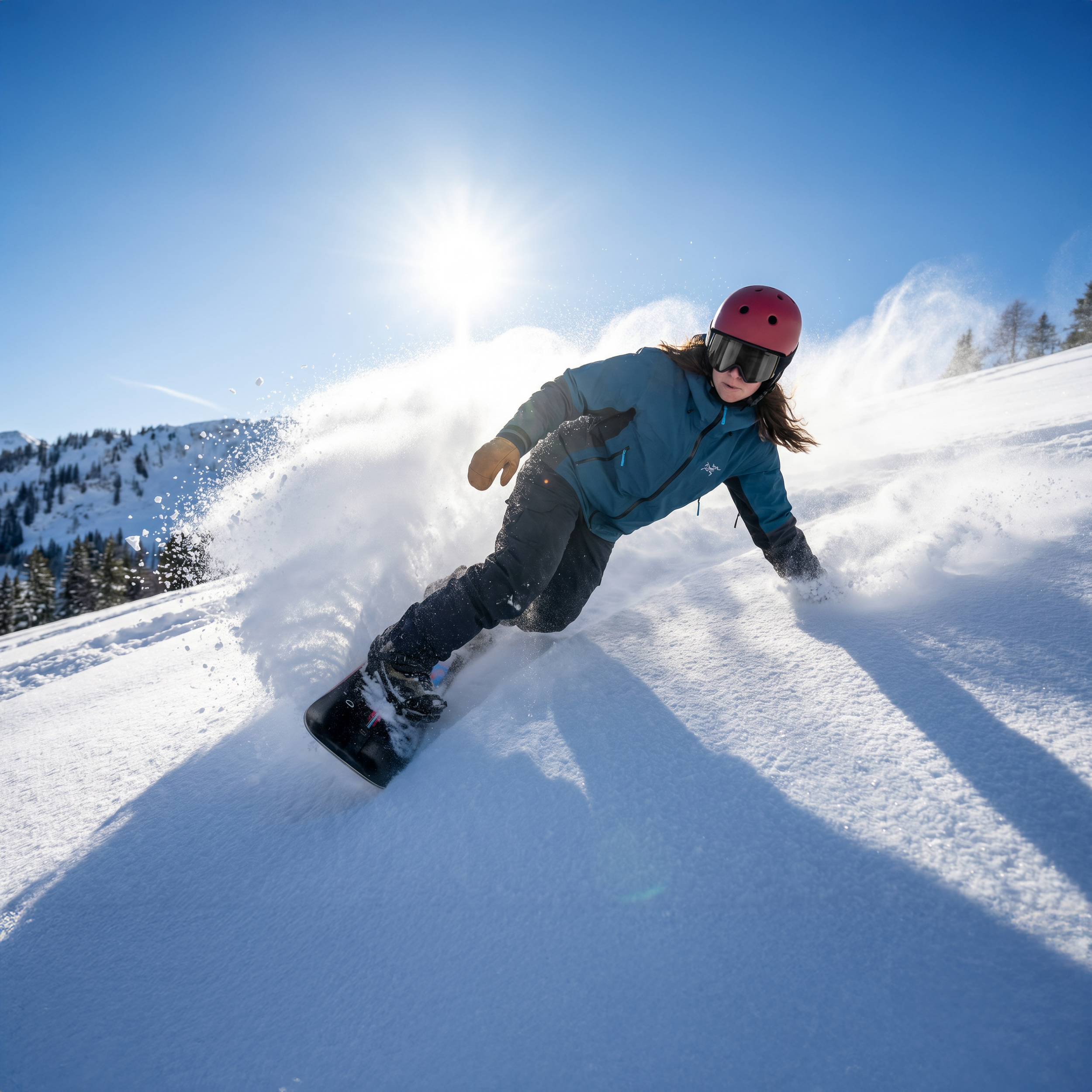 pro-tec-old-school-snow-mips-casque-ski-matte-red image 5