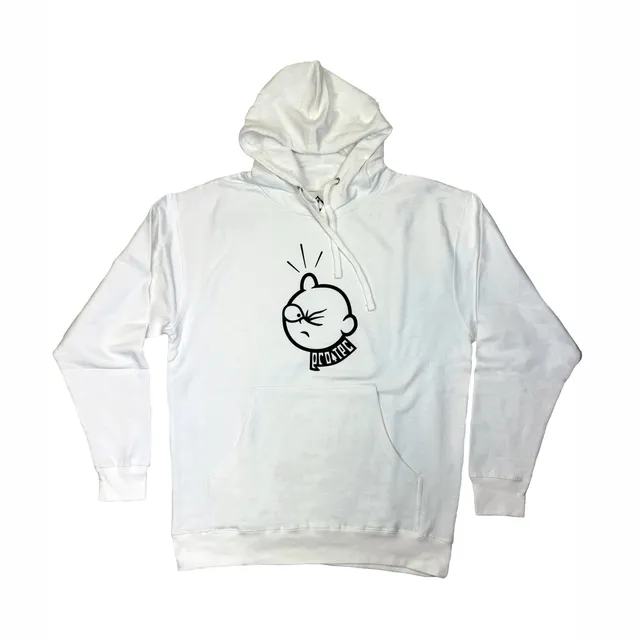 pro-tec-lump-head-hoodie-sweat-capuche-blanc image 1