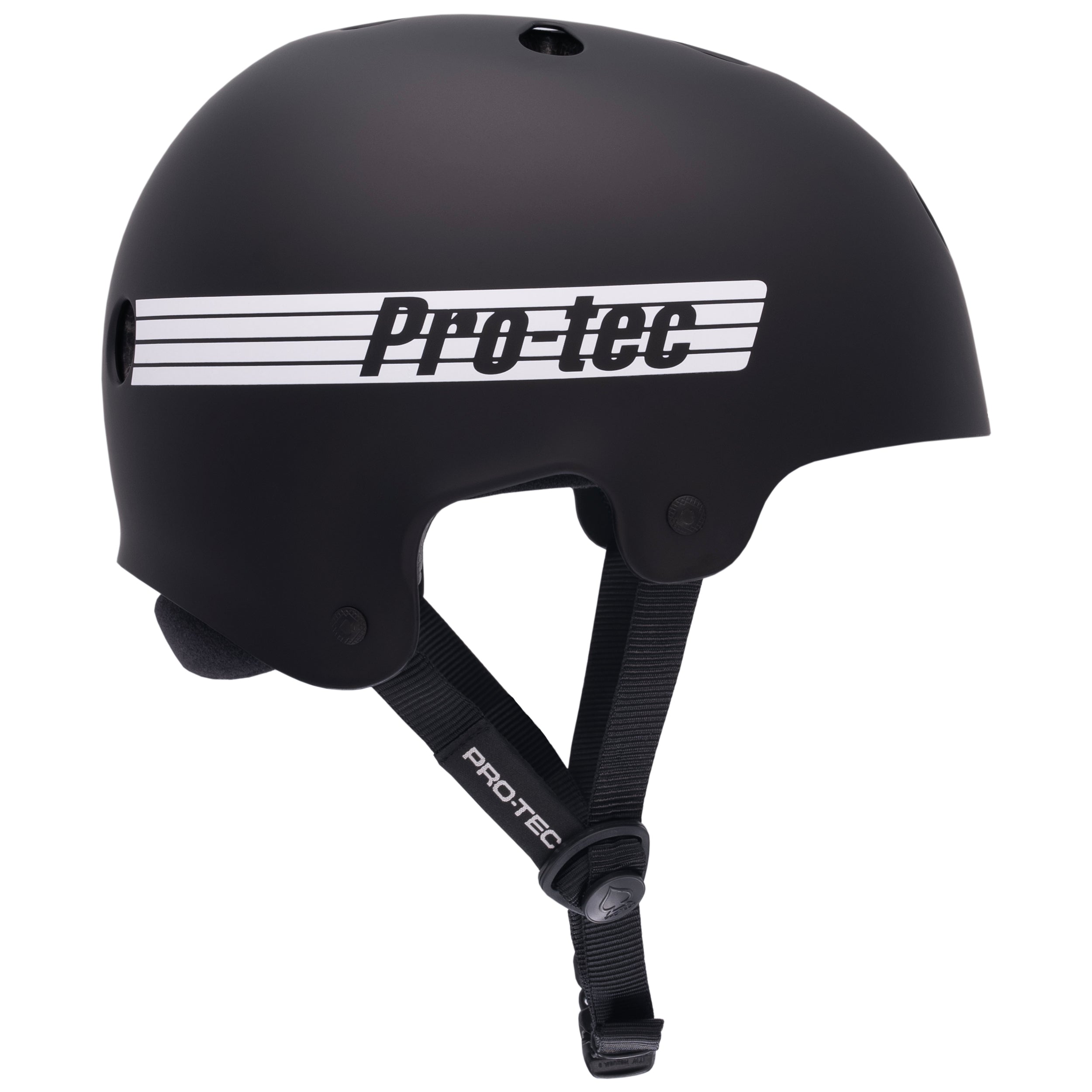 pro-tec-old-school-low-pro-casque-certifi-noir-mat image 2