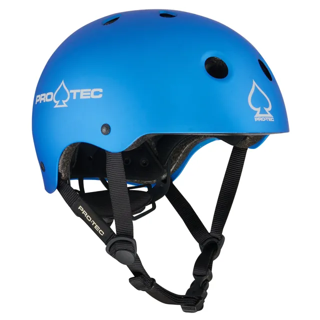 pro-tec-jr-classic-fit-certified-casque-junior-bleu-m-tallique-mat image 1