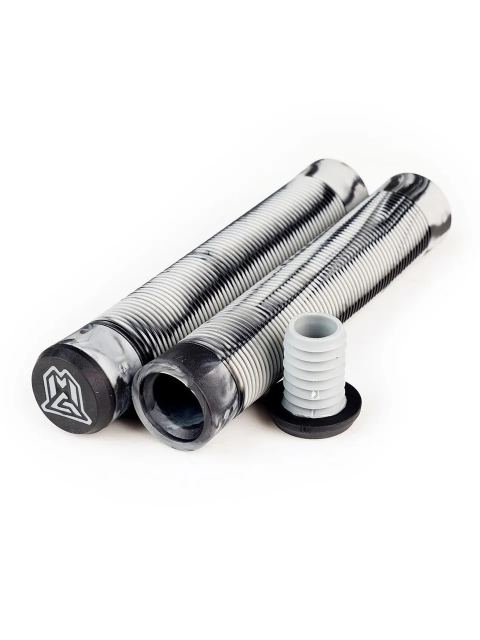 madd-gear-tpr-grind-grips-poign-es-150-mm-black-gray-swirl image 1