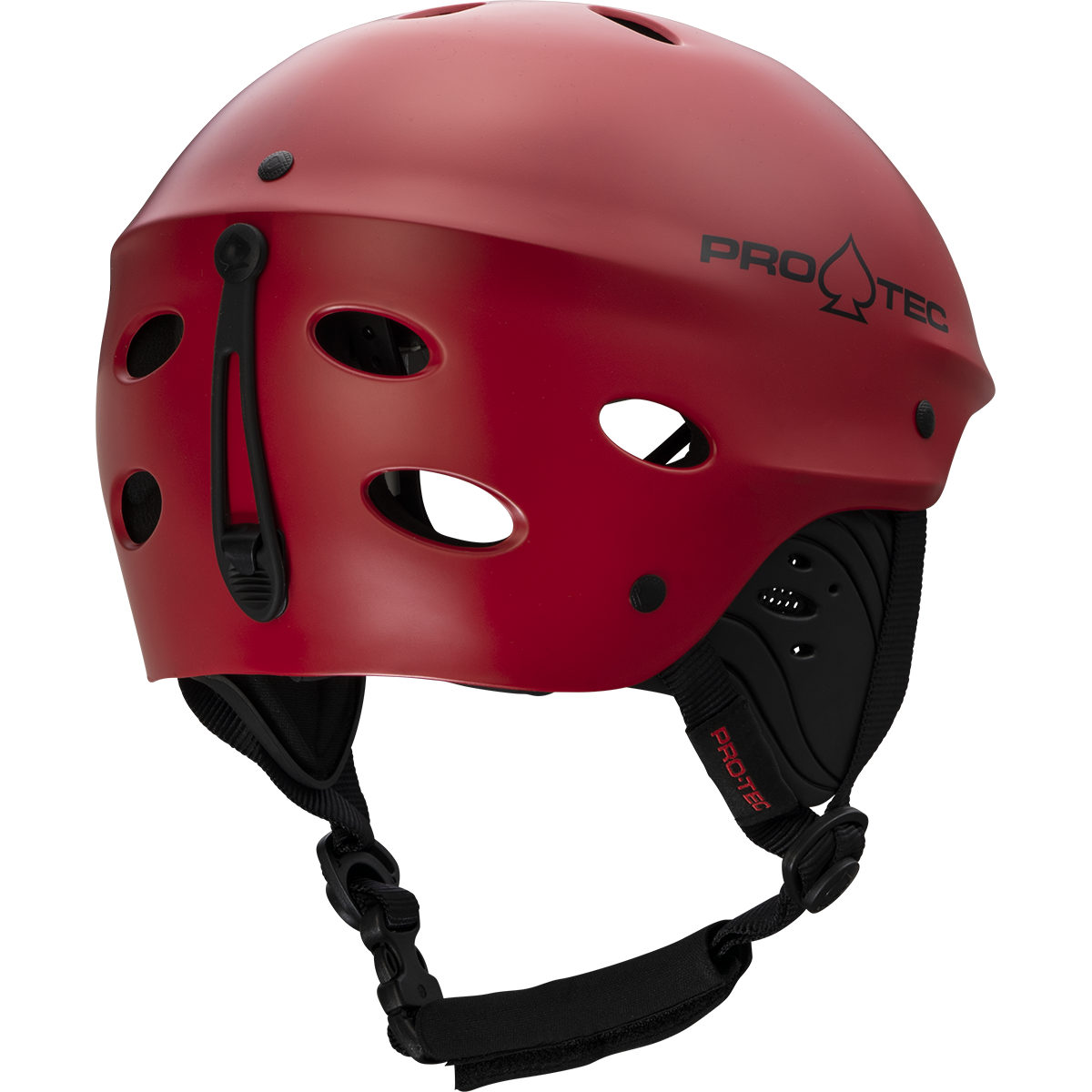 pro-tec-ace-wake-casque-nautique-rouge-mat image 3