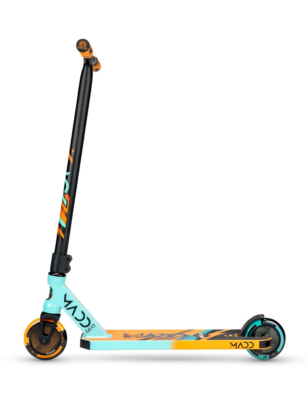 madd-gear-kick-pro-5-trottinette-freestyle-teal-orange image 4