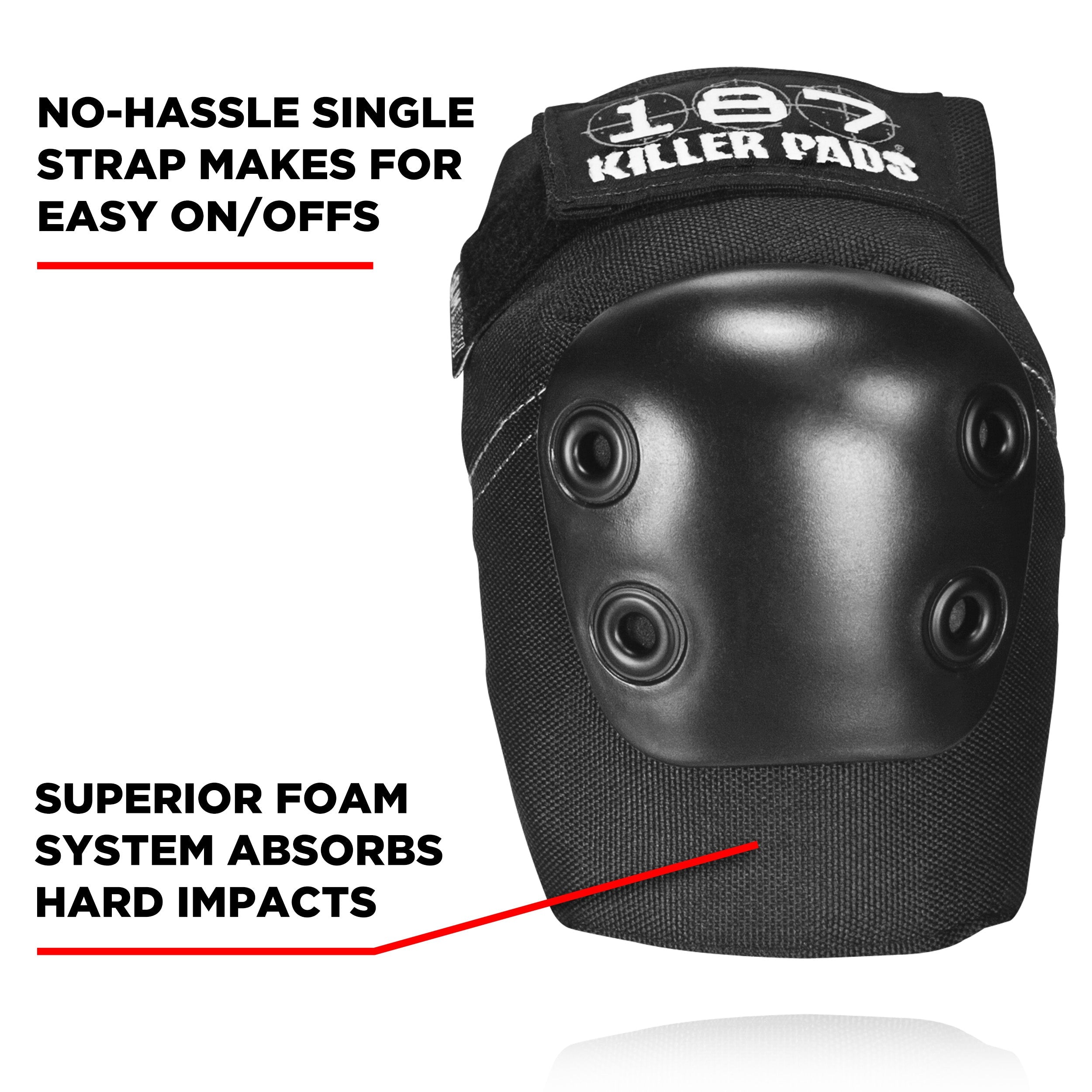 187-killer-pads-slim-elbow-pad-coudi-re-noir image 3