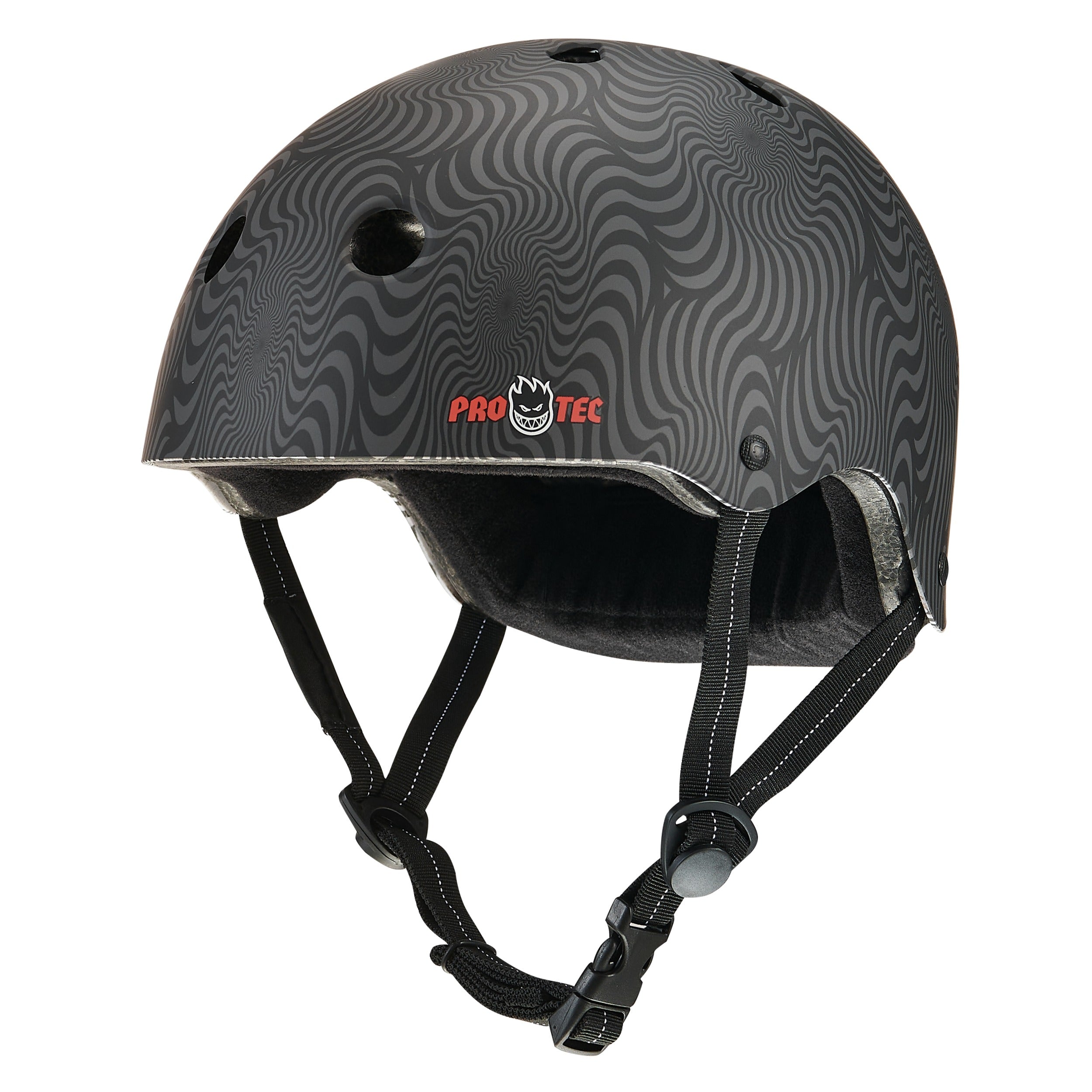 pro-tec-low-pro-casque-certifi-spitfire-edition-black-swirl image 2