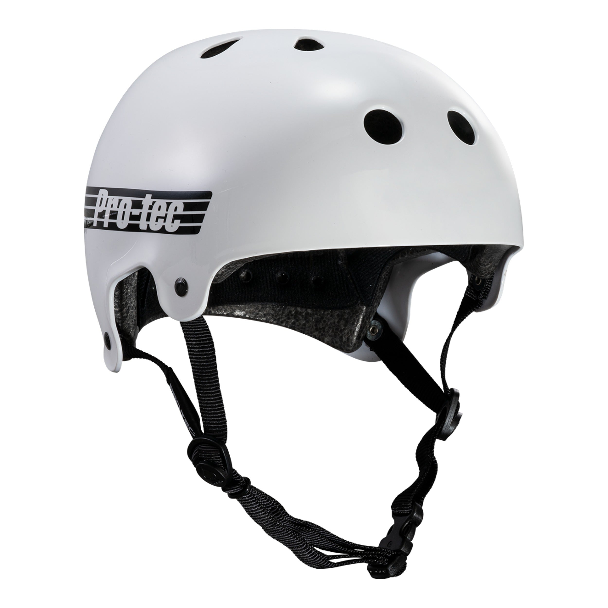 pro-tec-old-school-certified-casque-skate-gloss-white image 1