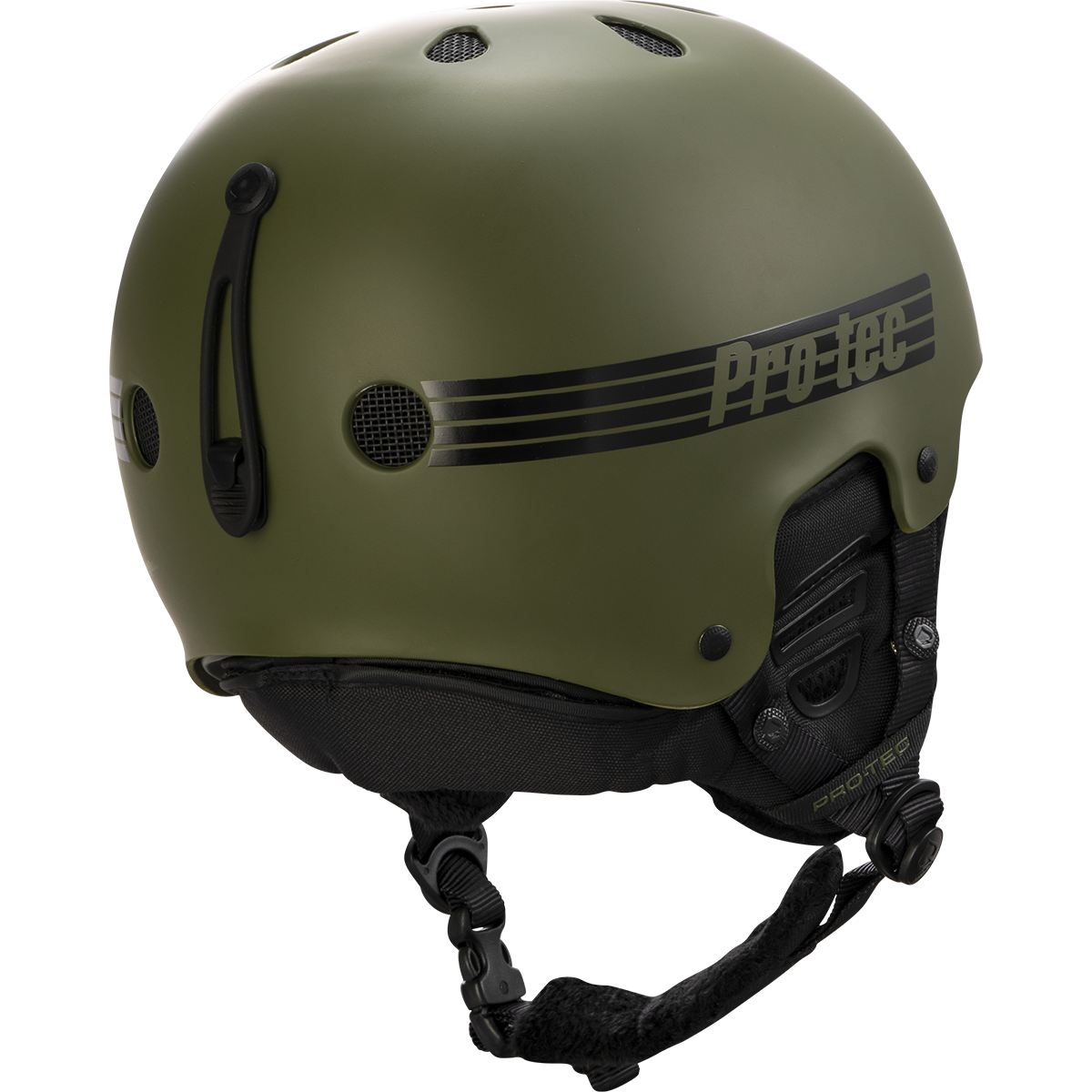 pro-tec-old-school-snow-mips-casque-ski-matte-olive image 2