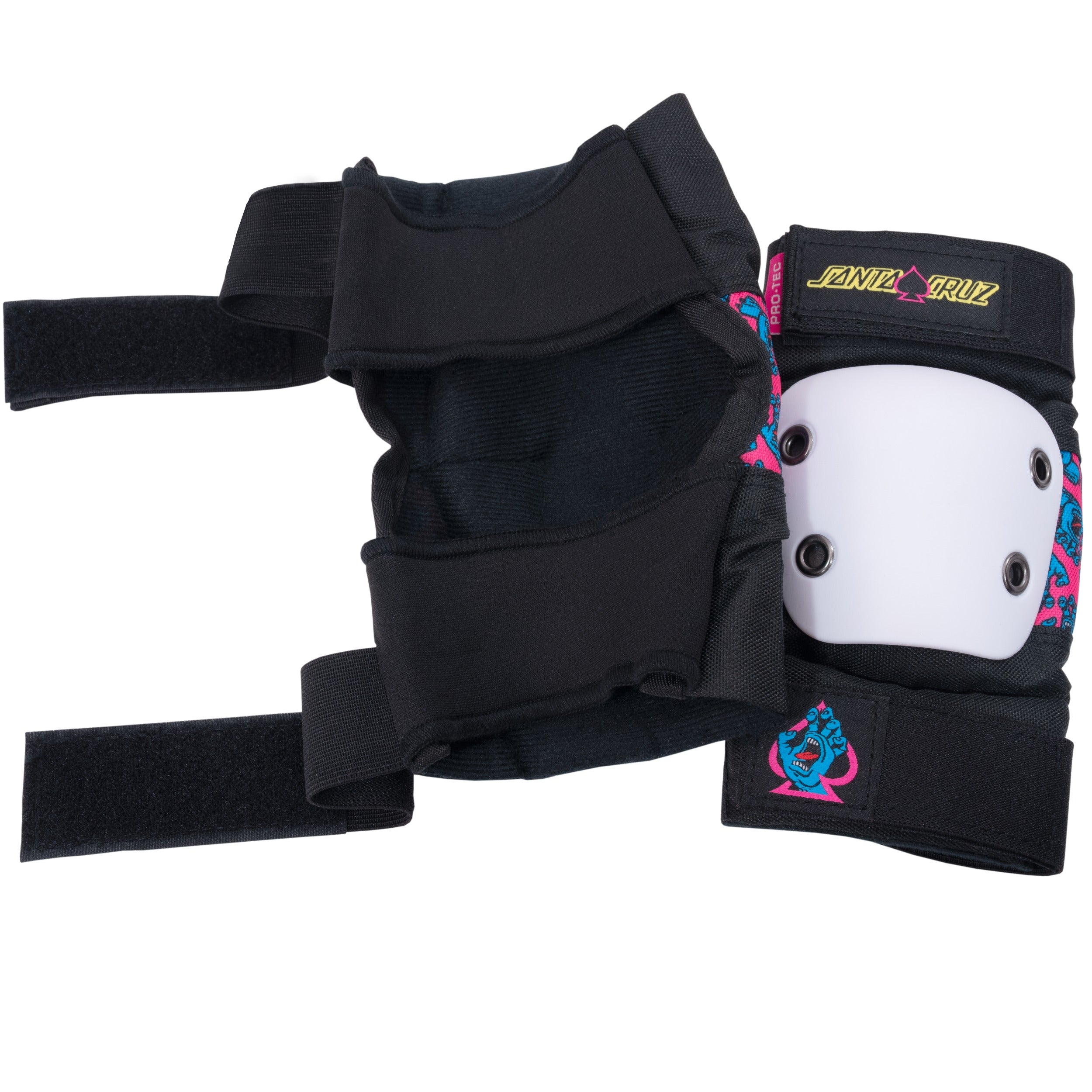 pro-tec-street-gear-3-pack-pad-set-dition-santa-cruz-screaming-hand image 5