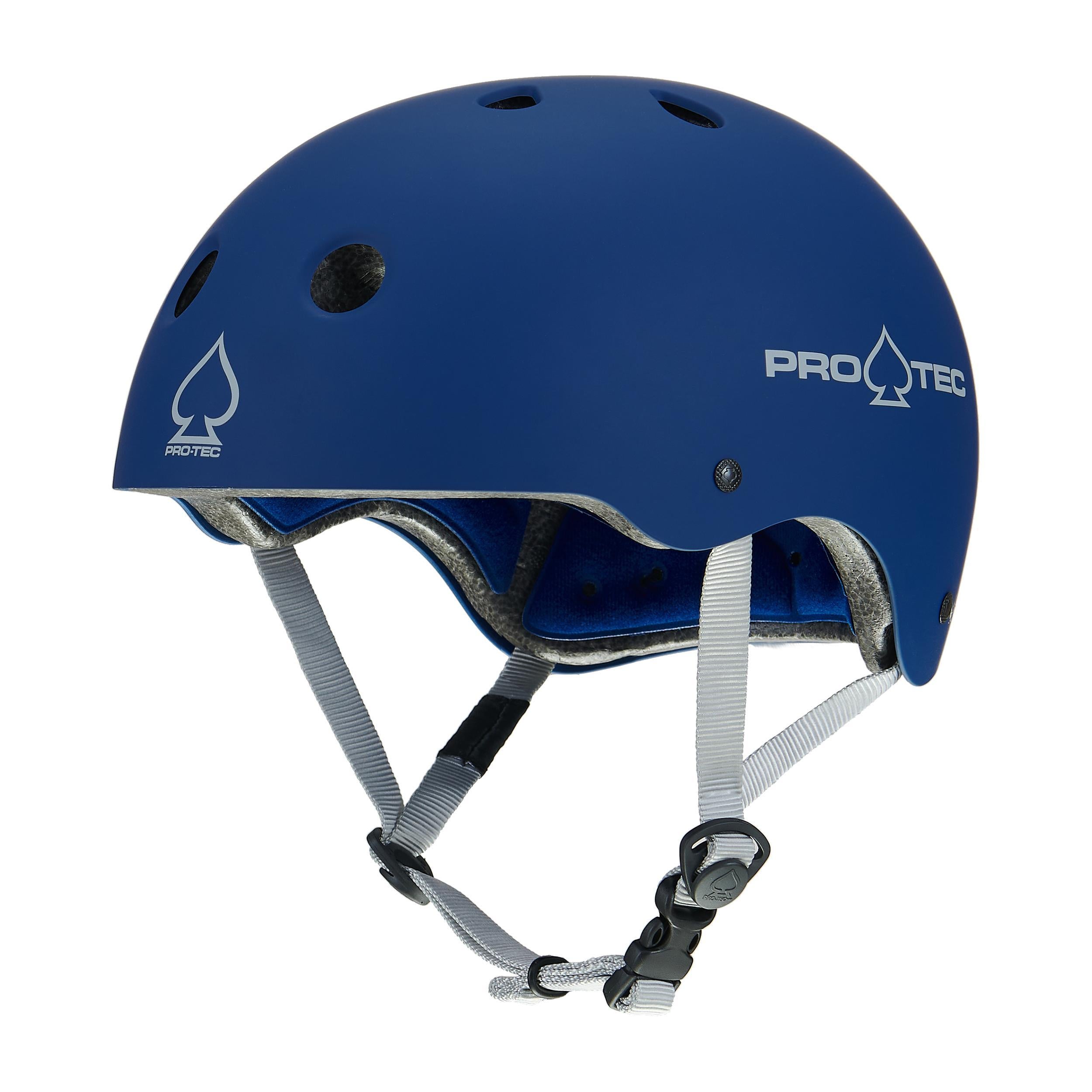 pro-tec-classic-certified-casque-skate-bleu-mat image 3