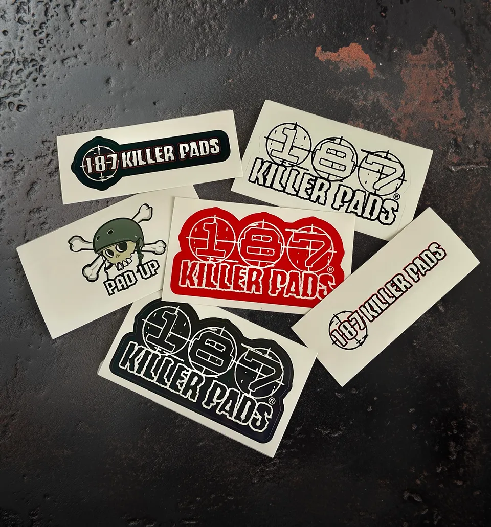 187-killer-pads-sticker-6-pack-stickers-assortis image 1