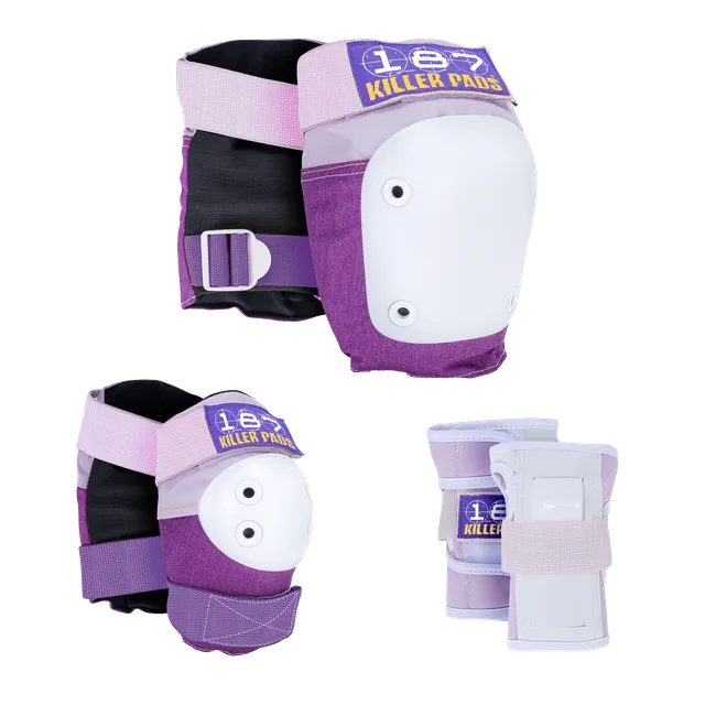 187-killer-pads-kids-six-pack-junior-purple image 1