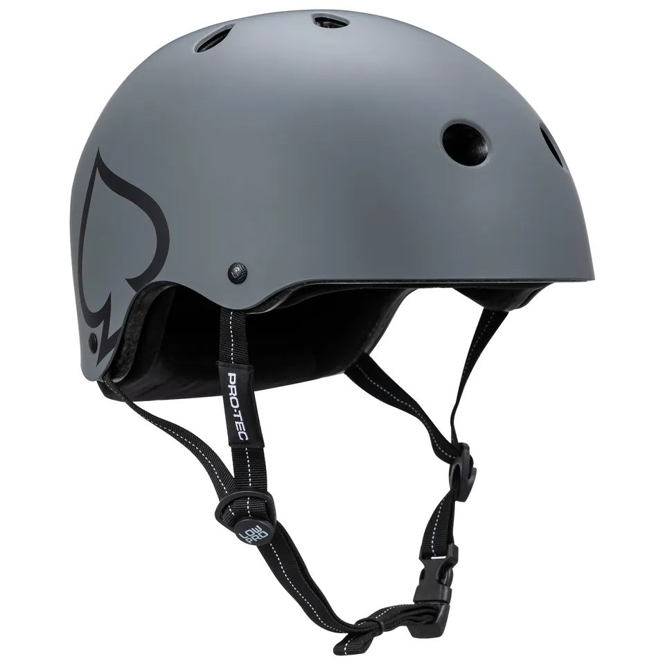 pro-tec-low-pro-casque-certifi-gris-mat image 1
