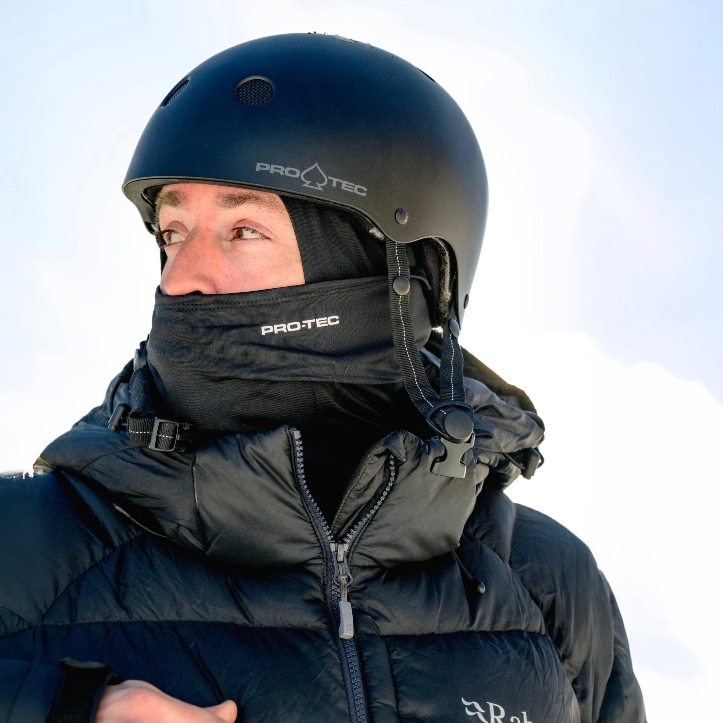 pro-tec-regulator-snow-cagoule-balaclava-noir image 5