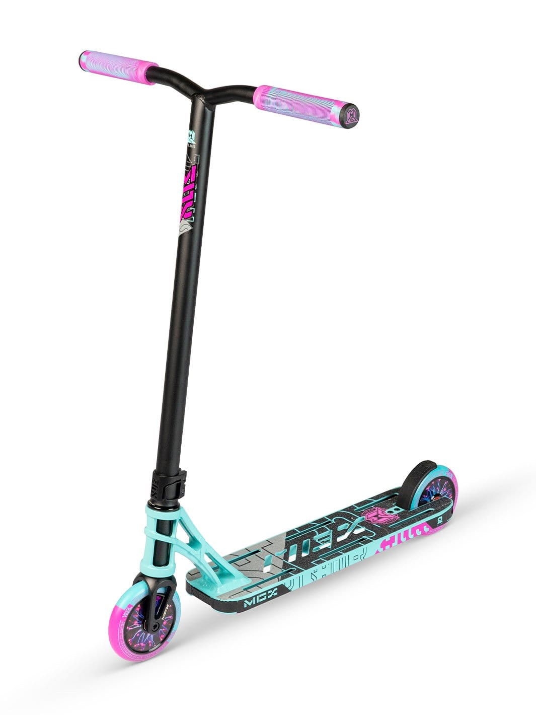 madd-gear-mgx-p1-trottinette-freestyle-teal-pink image 6