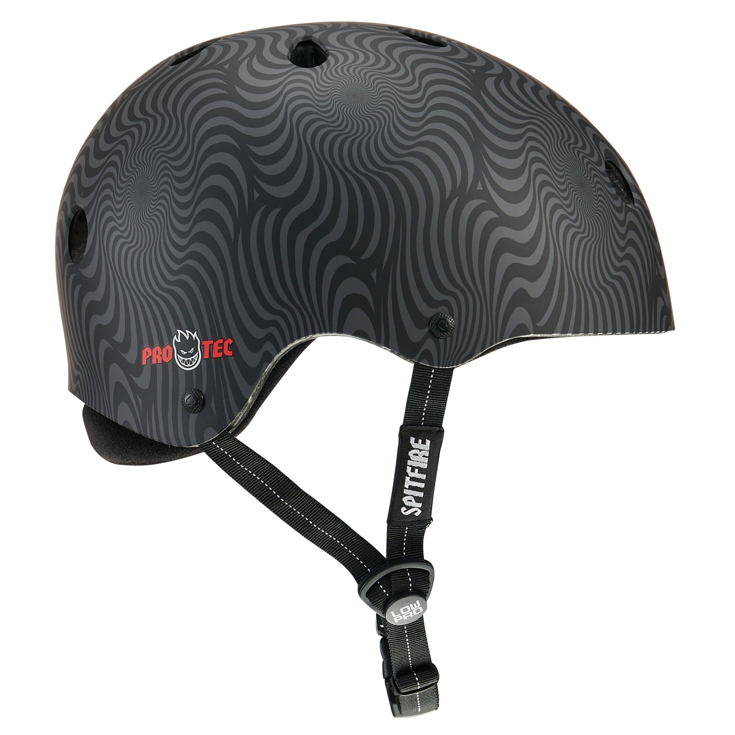 pro-tec-low-pro-casque-certifi-spitfire-edition-black-swirl image 1