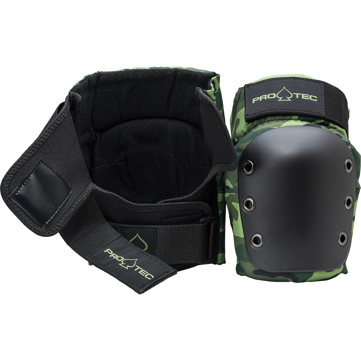 pro-tec-street-gear-3-pack-open-back-pack-protections-skate-camo image 2