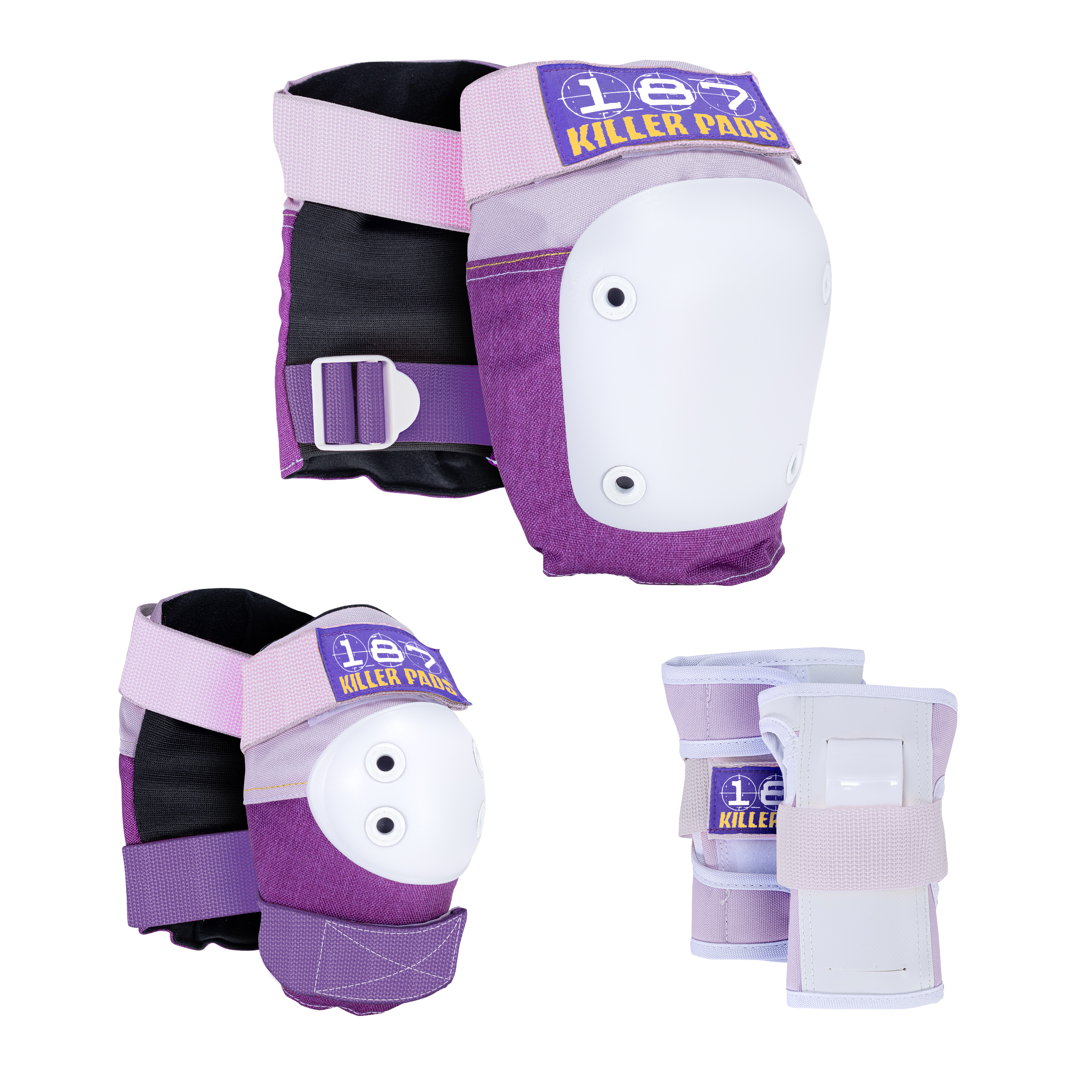 187-killer-pads-kids-six-pack-junior-purple image 1