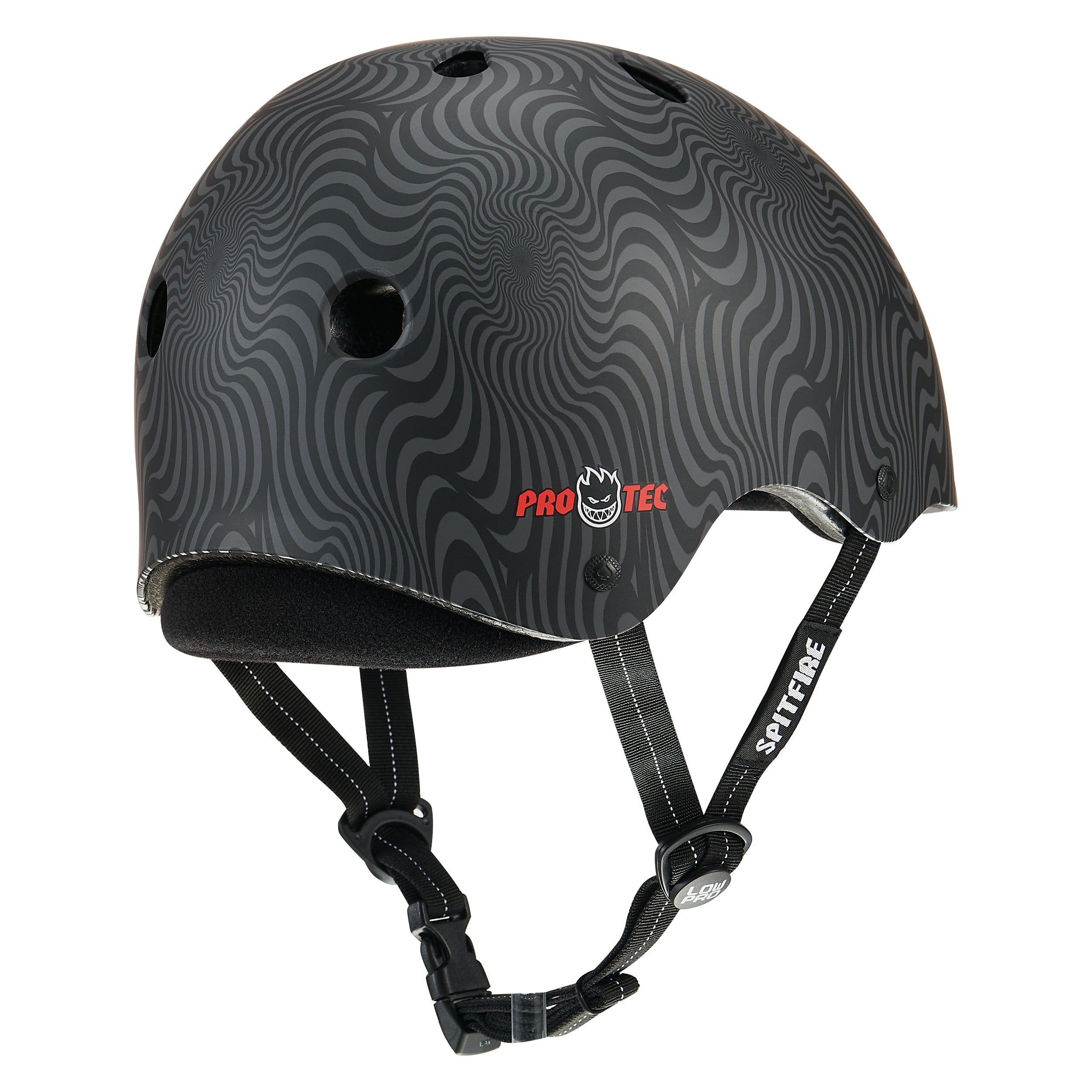 pro-tec-low-pro-casque-certifi-spitfire-edition-black-swirl image 3