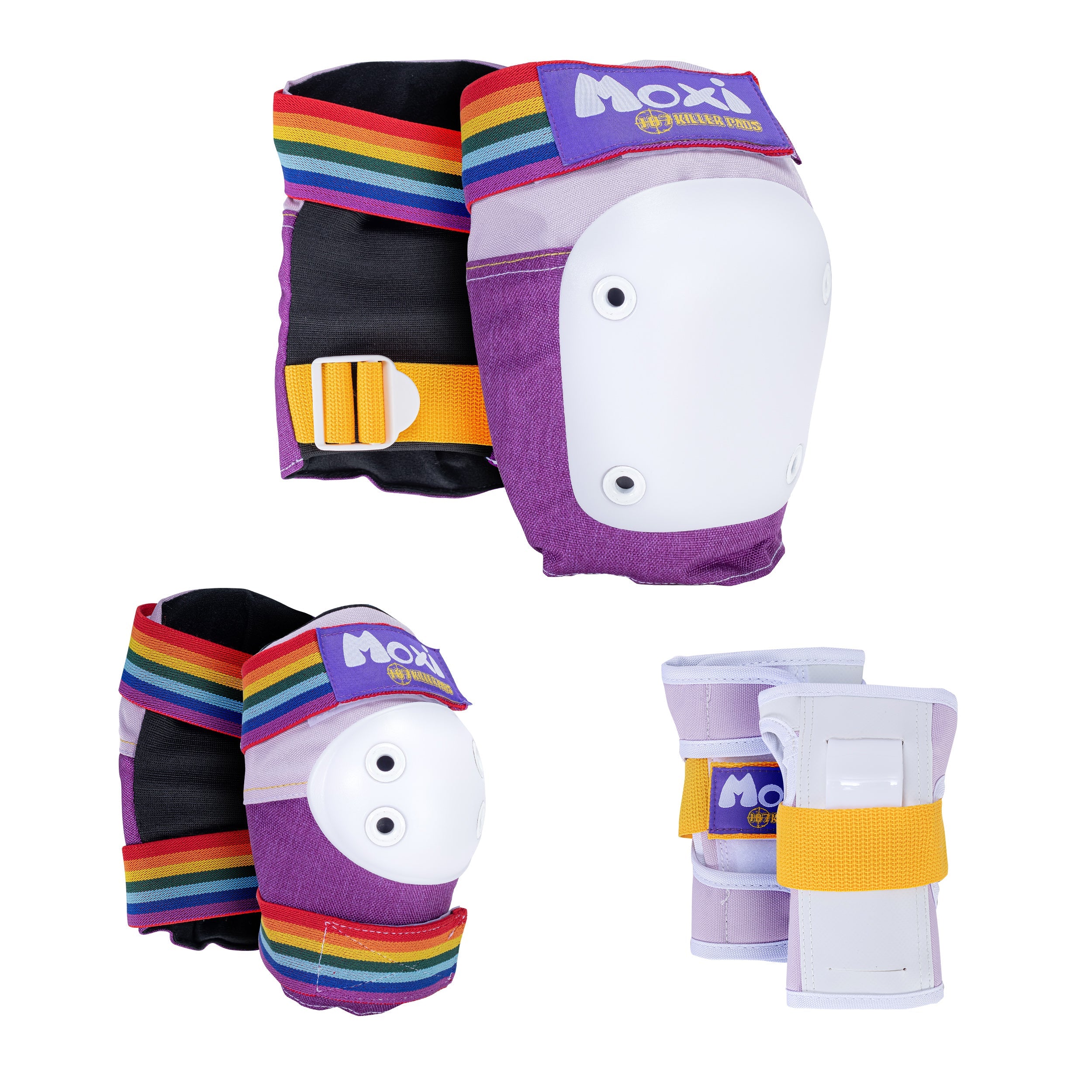 187-killer-pads-moxi-super-six-pack-set-protection-6-pi-ces-lavender image 1