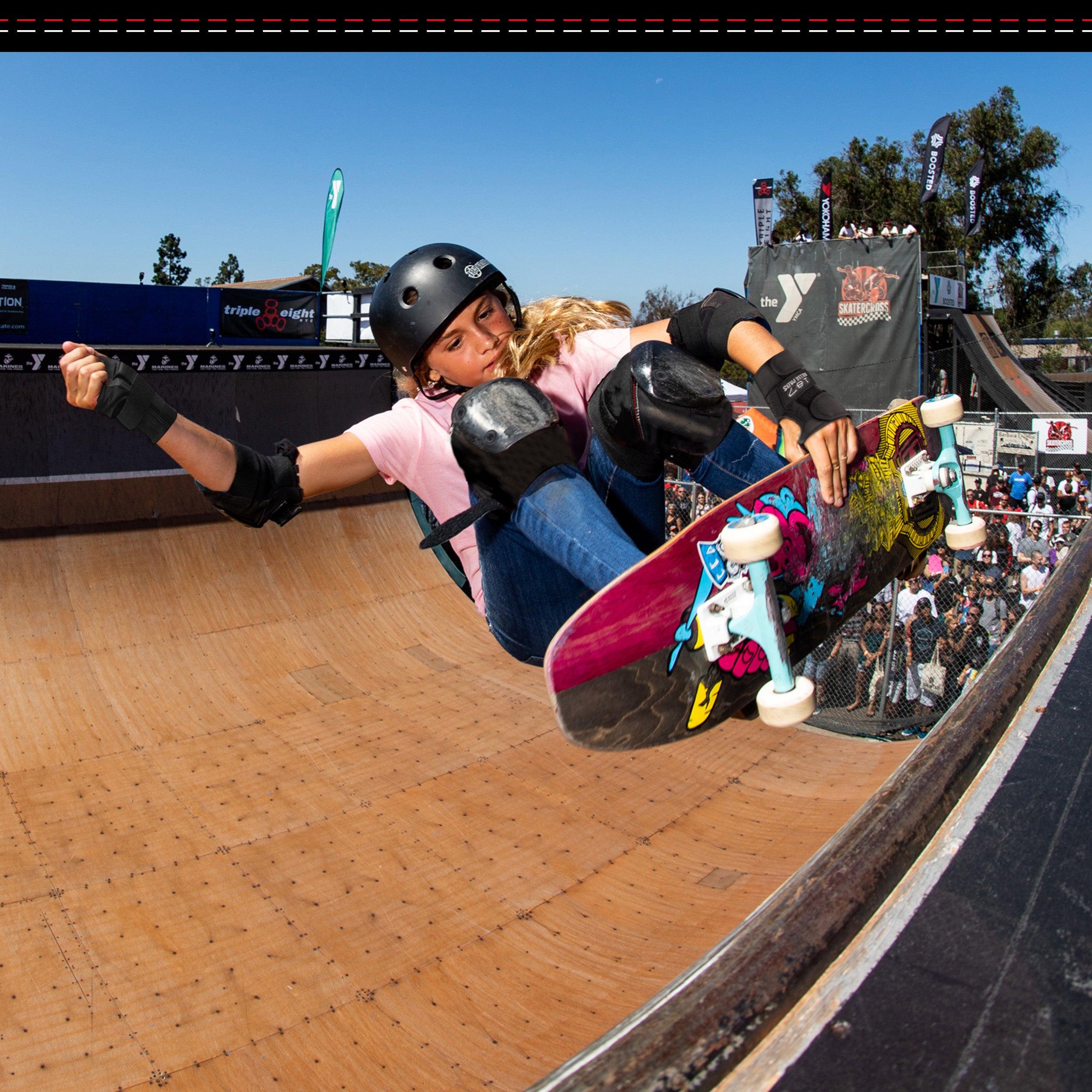 187-killer-pads-fly-knee-genouill-re-skate-black image 7
