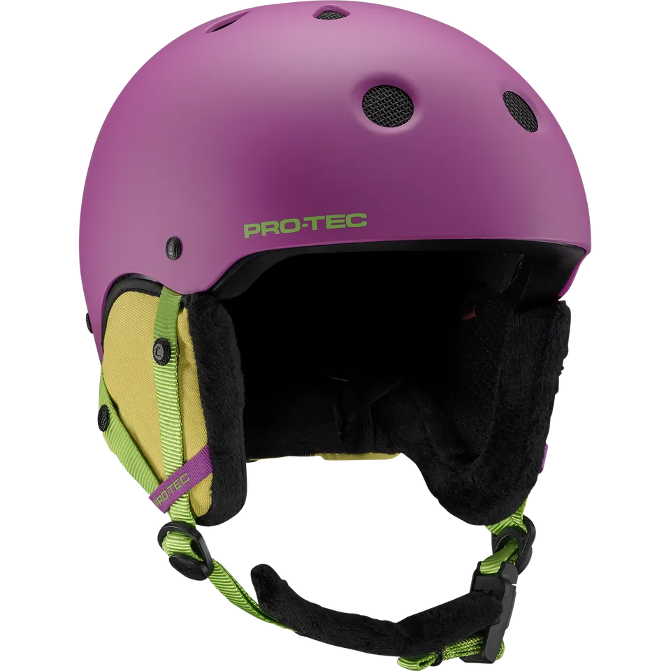 pro-tec-junior-classic-certified-snow-casque-enfant-spicy-lime image 1