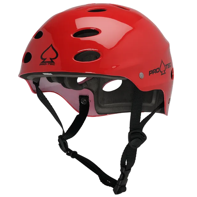pro-tec-ace-water-casque-nautique-gloss-red image 1