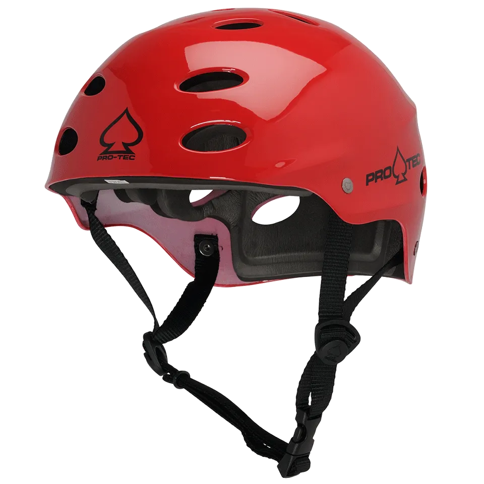 pro-tec-ace-water-casque-nautique-gloss-red image 1