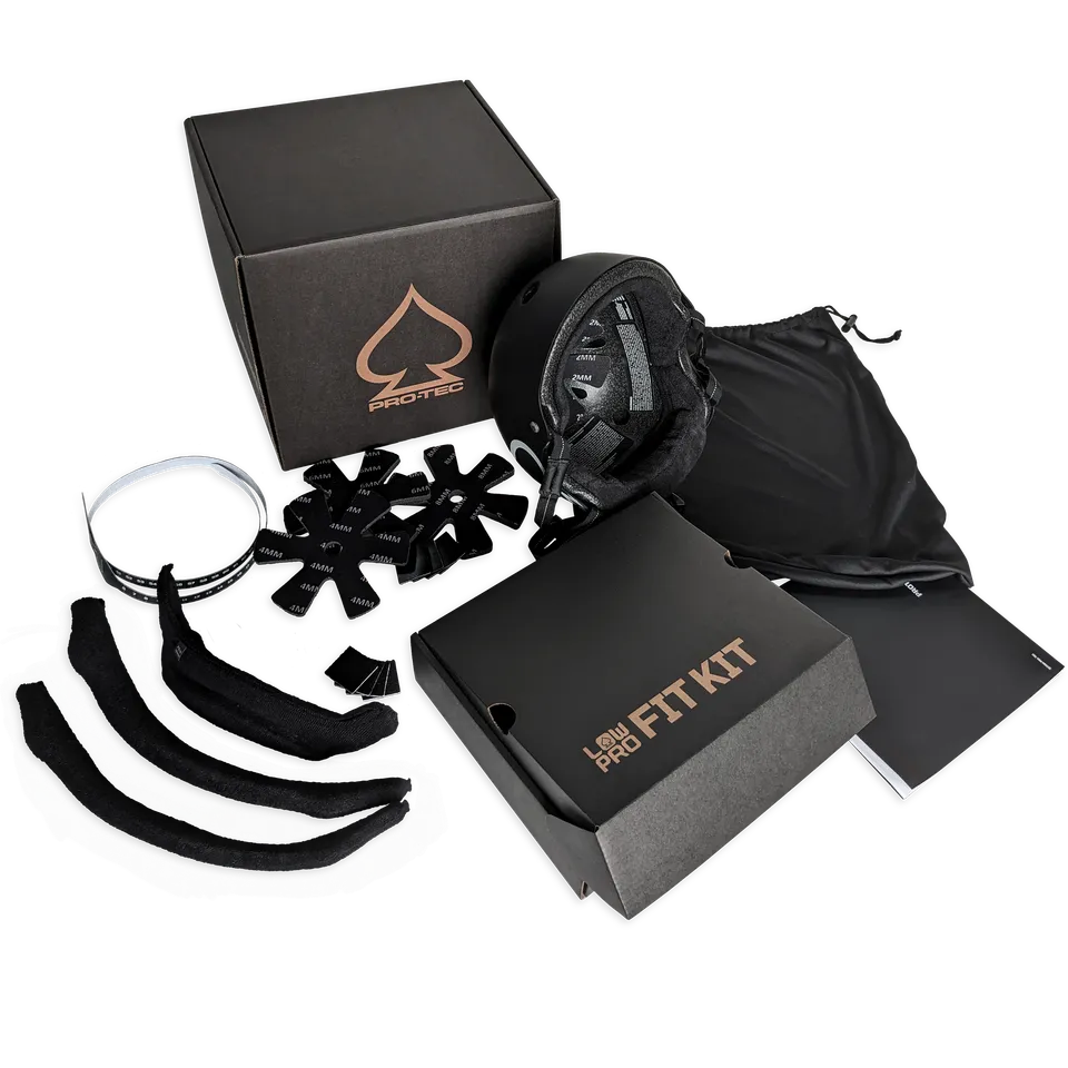 pro-tec-low-pro-fit-kit-kit-mousses-casque-17-pi-ces image 1