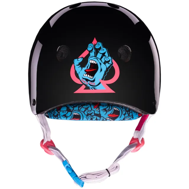 pro-tec-low-pro-casque-certifi-santa-cruz-edition-noir-brillant image 1